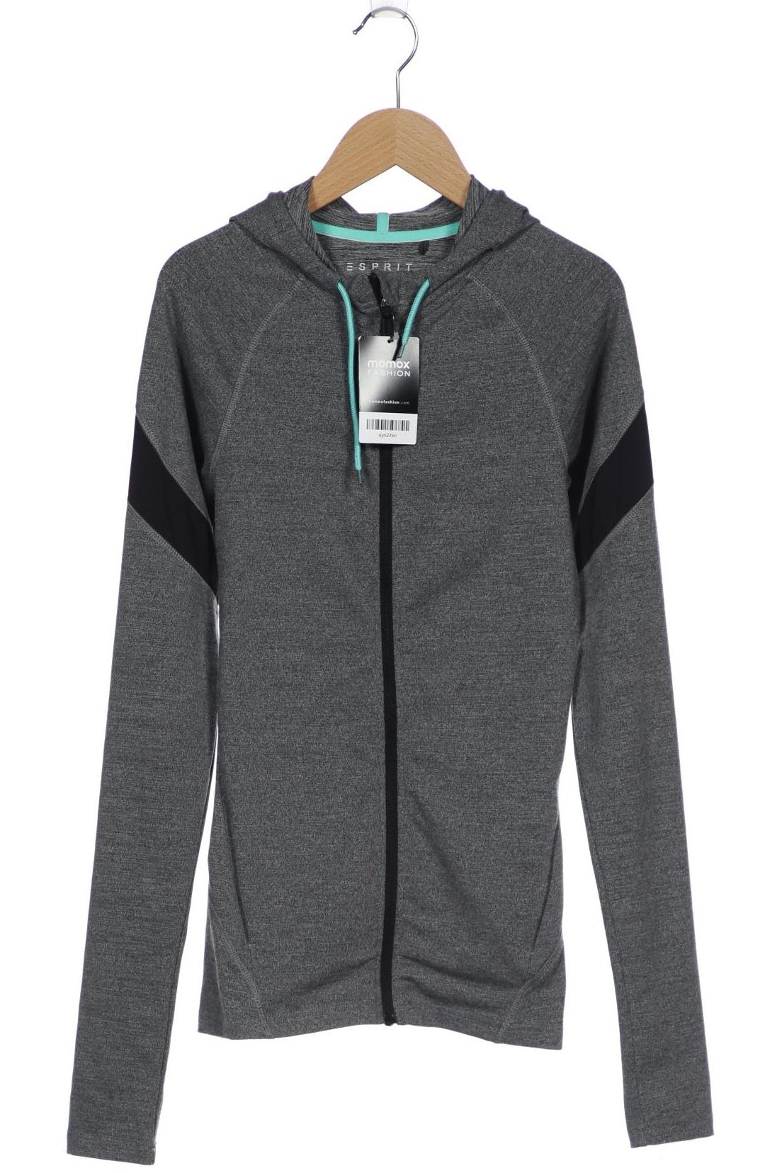 

Esprit Damen Kapuzenpullover, grau, Gr. 34