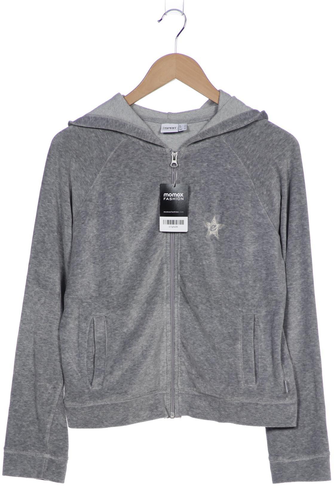

Esprit Damen Kapuzenpullover, grau, Gr. 38