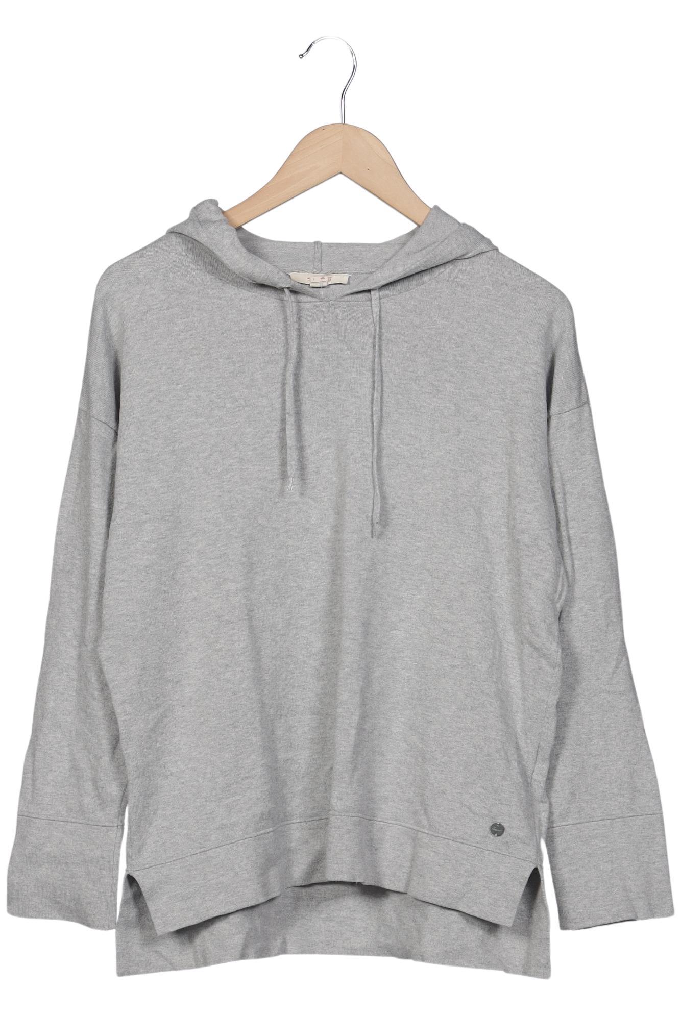 

Esprit Damen Kapuzenpullover, grau, Gr. 44