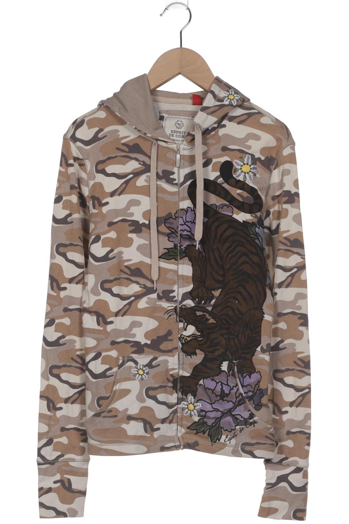 

Esprit Damen Kapuzenpullover, braun, Gr. 38