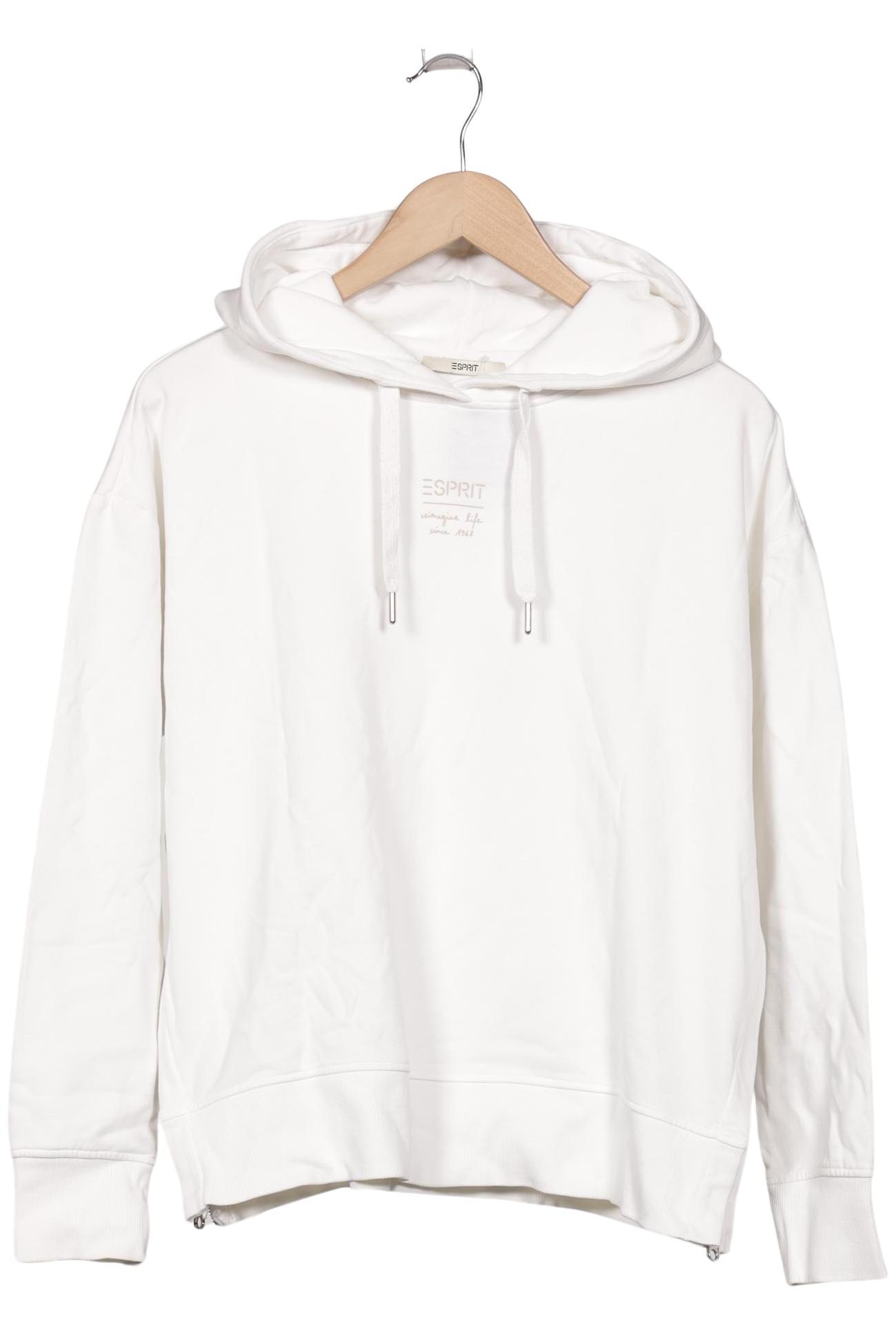 

Esprit Damen Kapuzenpullover, weiß, Gr. 38