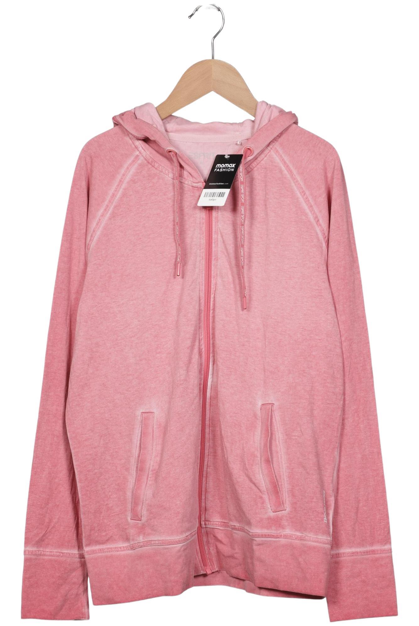 

Esprit Damen Kapuzenpullover, pink, Gr. 44