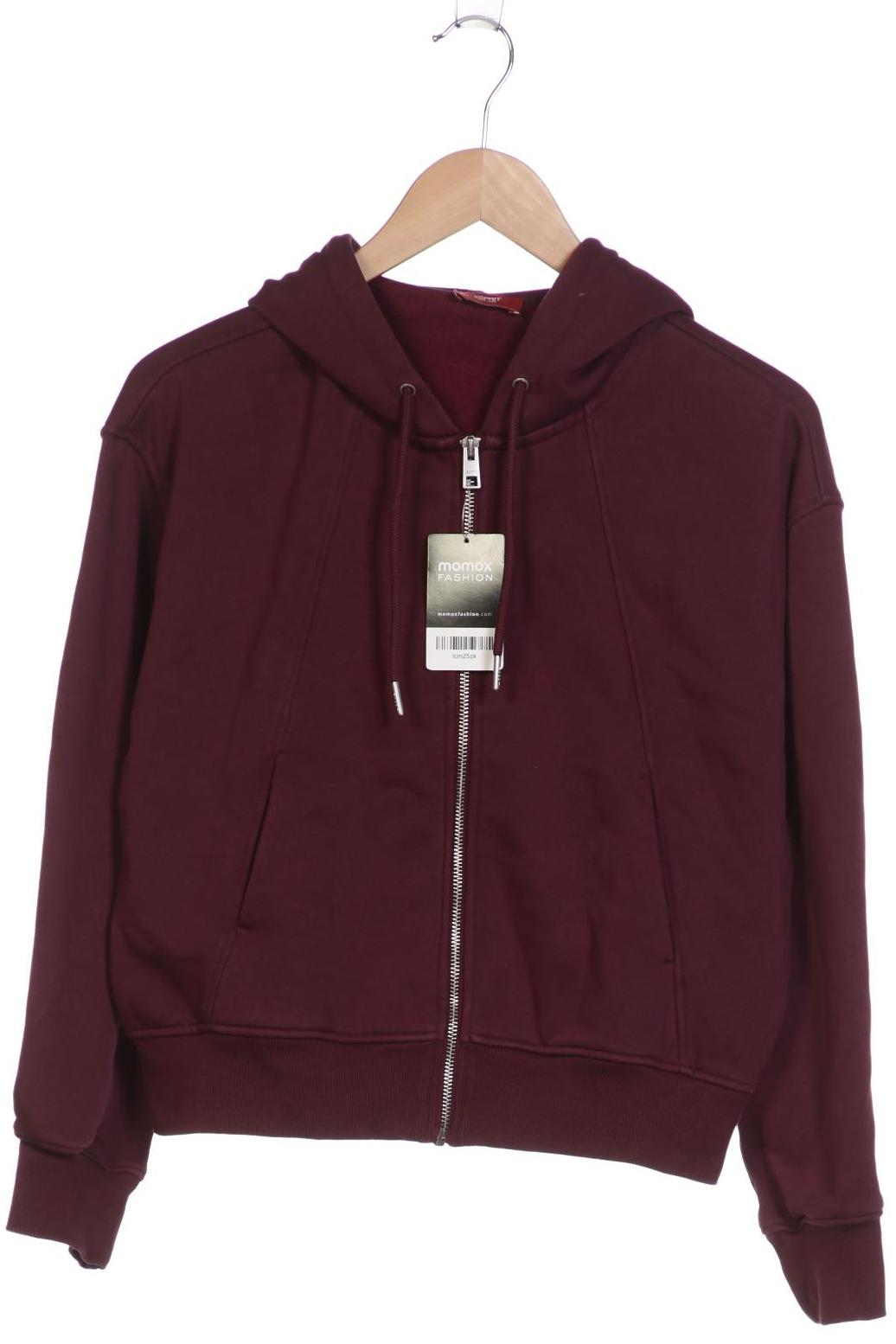 

Esprit Damen Kapuzenpullover, bordeaux, Gr. 34