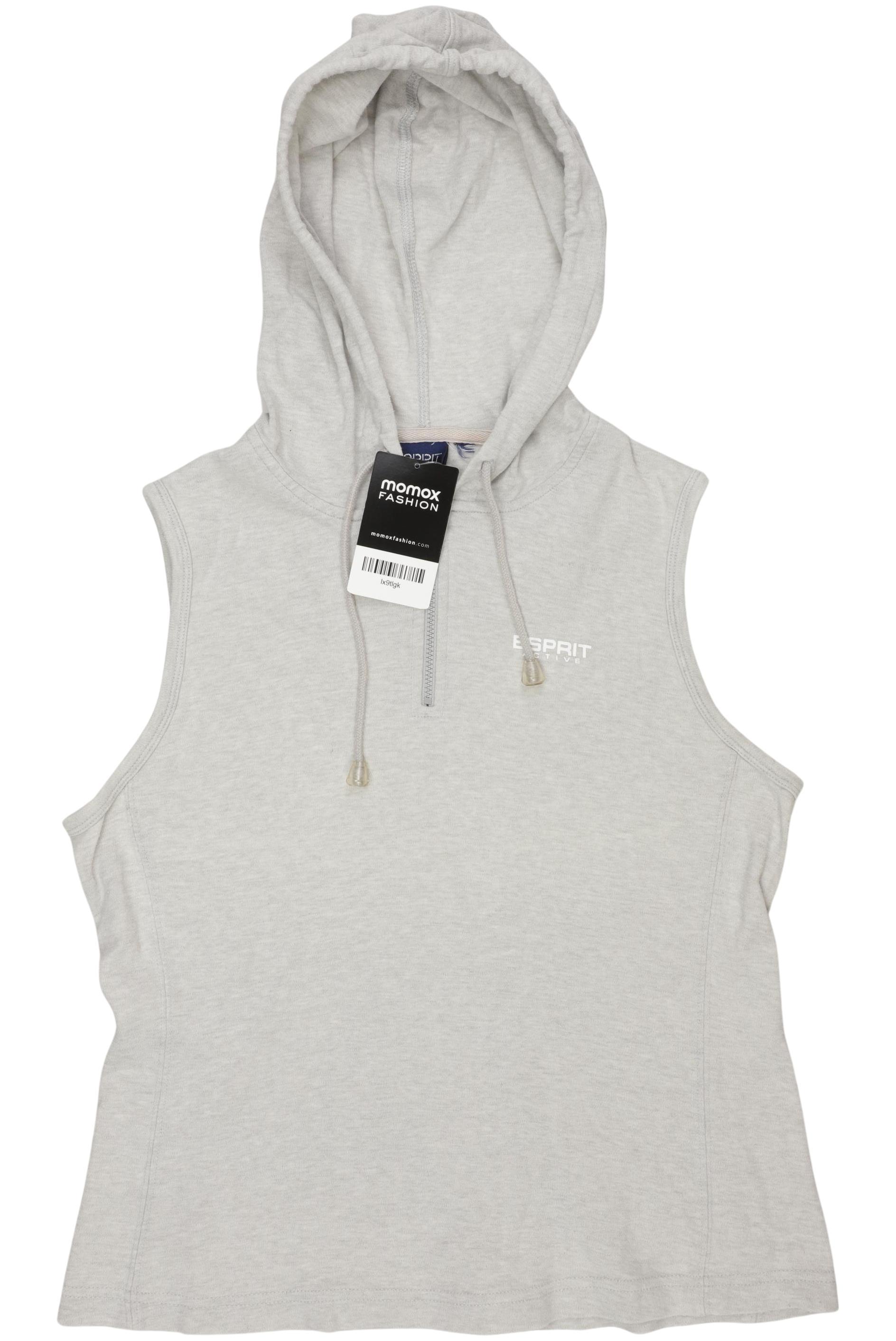 

Esprit Damen Kapuzenpullover, grau, Gr. 38