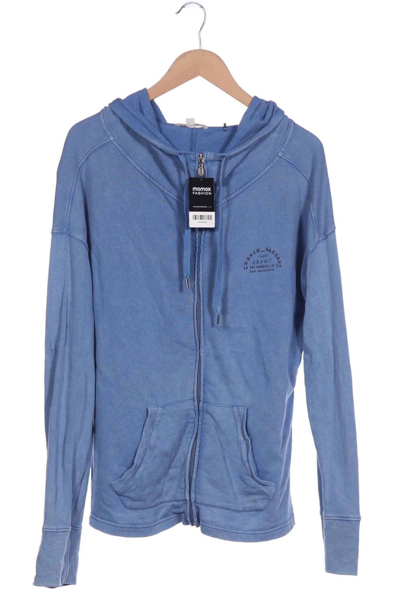 

Esprit Damen Kapuzenpullover, blau, Gr. 46