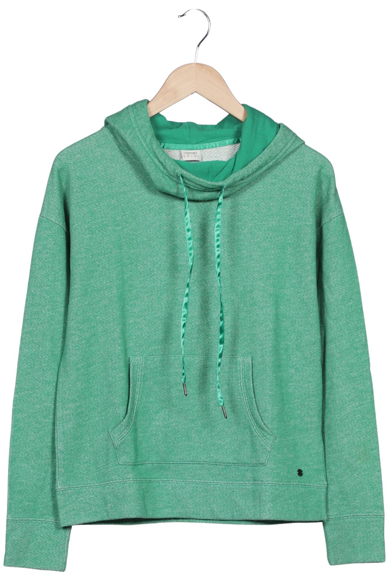 

Esprit Damen Kapuzenpullover, grün, Gr. 38