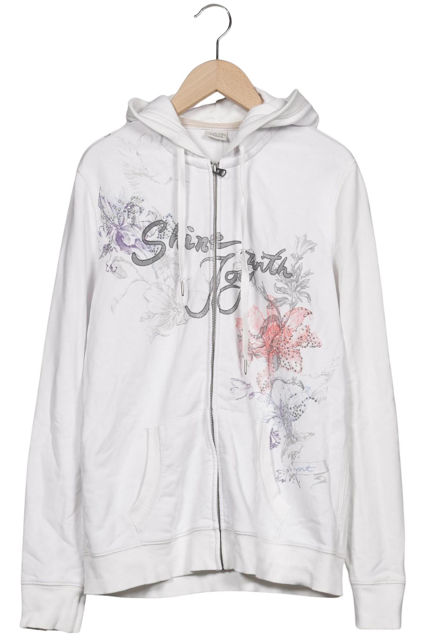 

Esprit Damen Kapuzenpullover, weiß, Gr. 44