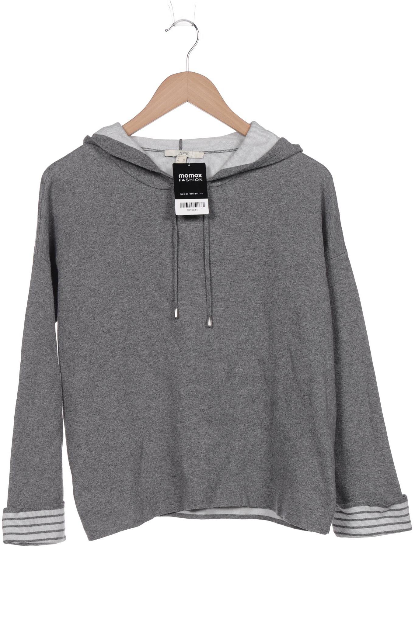 

Esprit Damen Kapuzenpullover, grau, Gr. 34