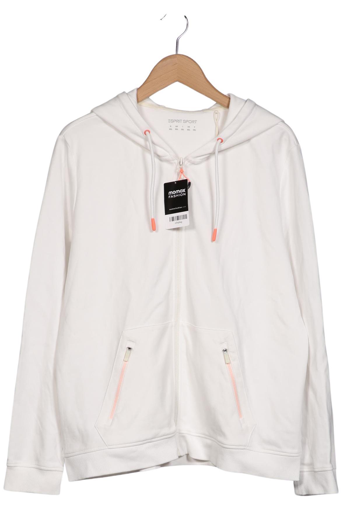 

Esprit Damen Kapuzenpullover, weiß, Gr. 46