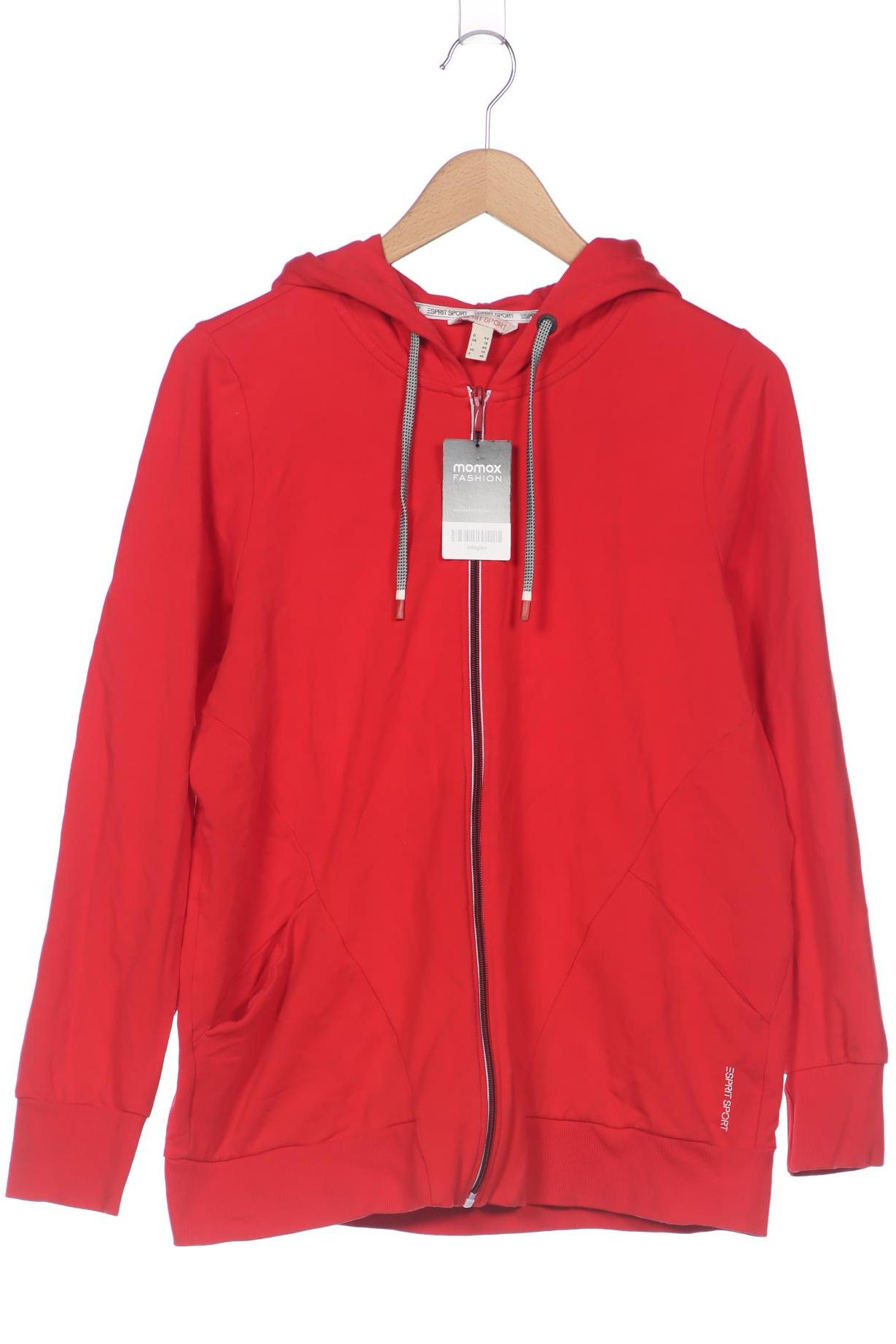 

Esprit Damen Kapuzenpullover, rot, Gr. 44