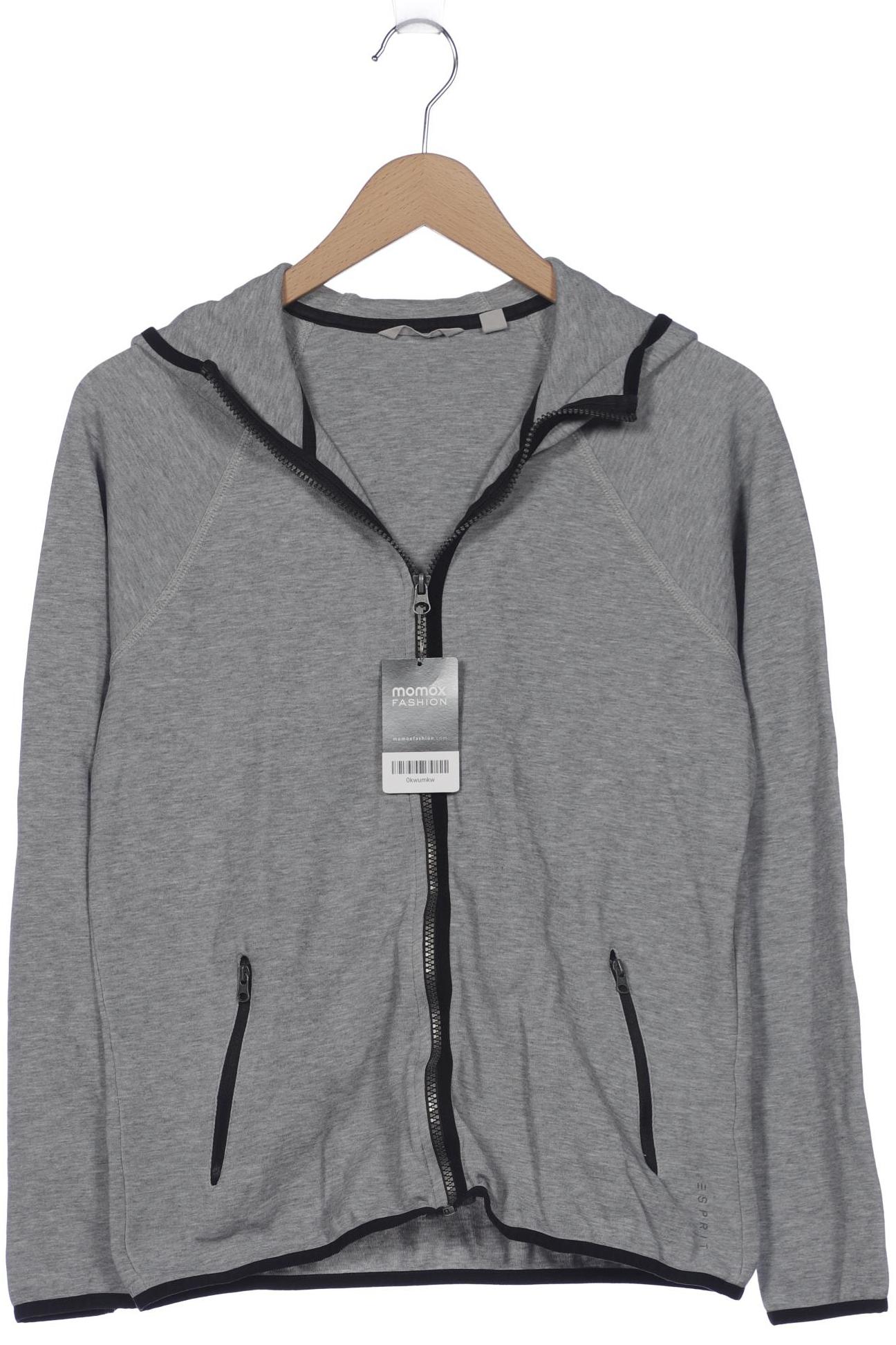 

Esprit Damen Kapuzenpullover, grau, Gr. 36