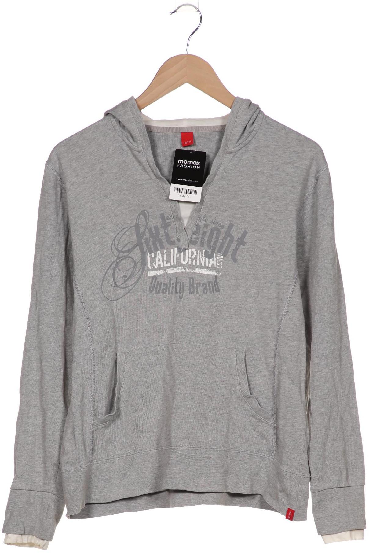 

Esprit Damen Kapuzenpullover, grau, Gr. 46