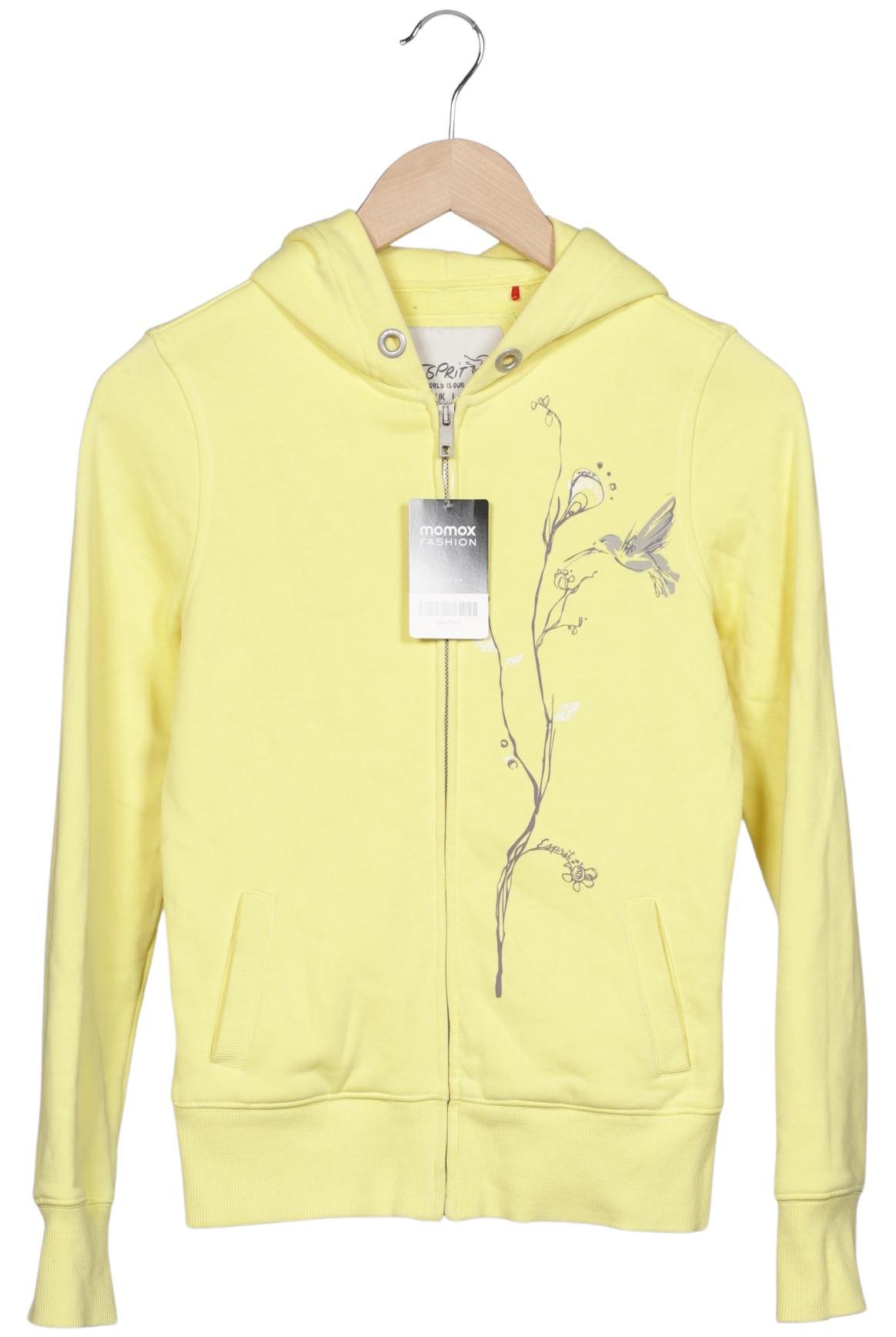 

Esprit Damen Kapuzenpullover, gelb, Gr. 34