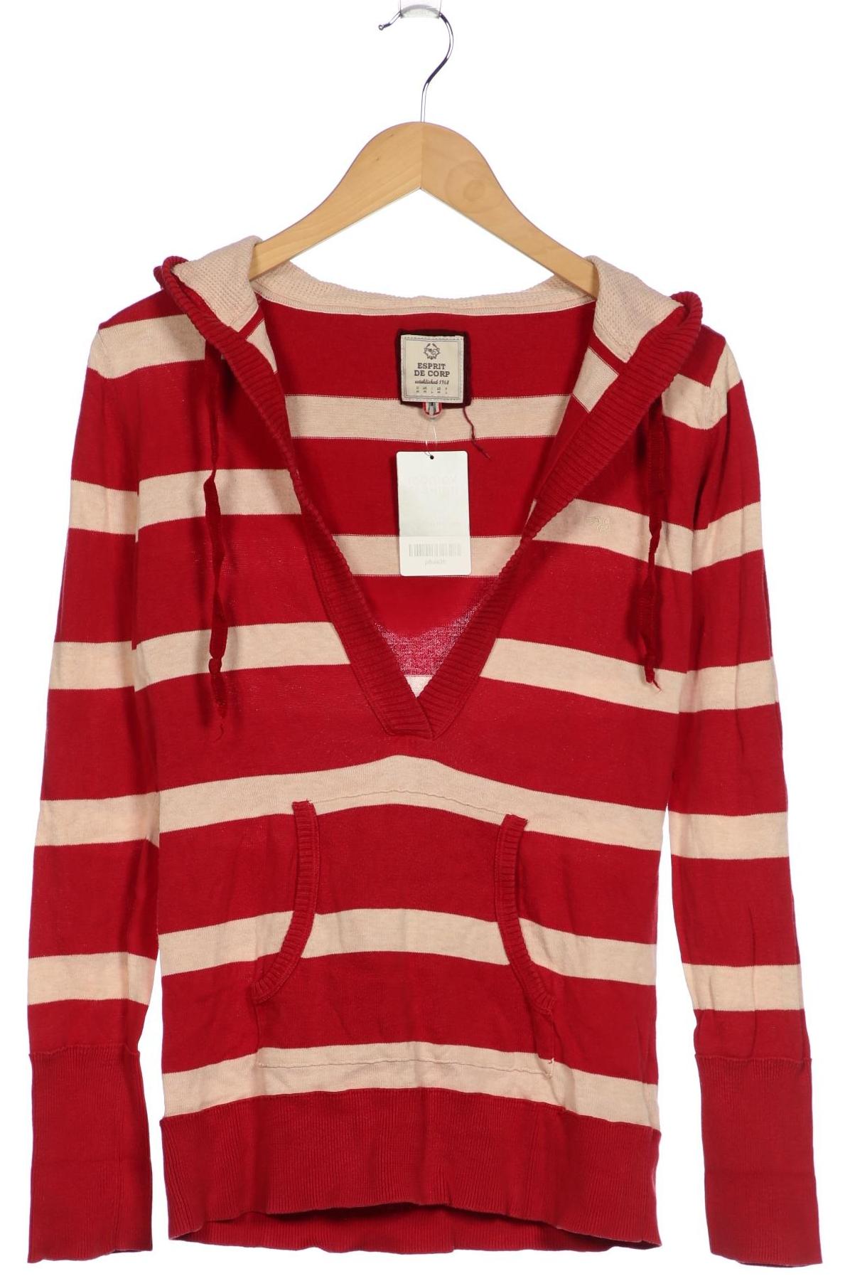 

Esprit Damen Kapuzenpullover, rot, Gr. 38