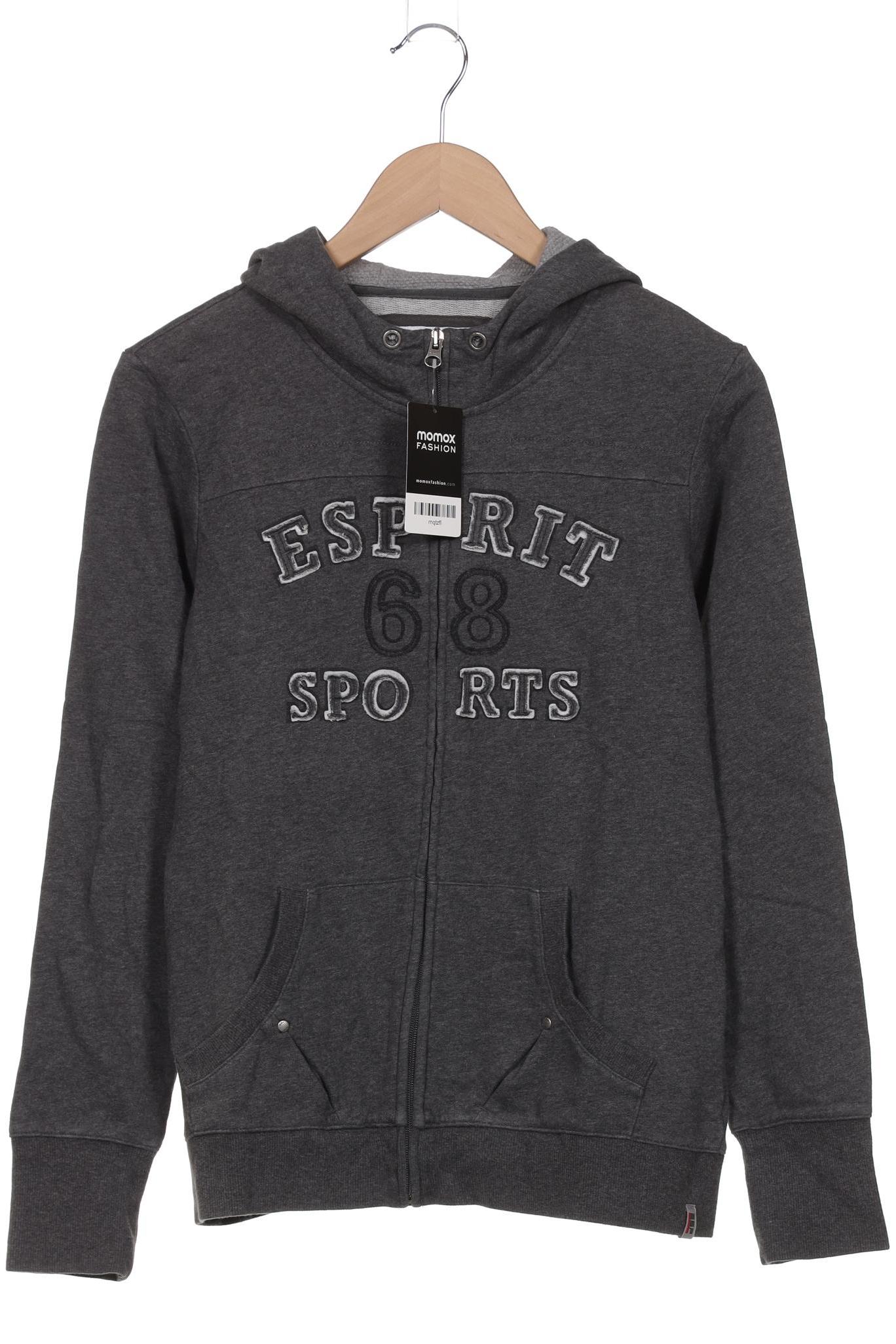 

Esprit Damen Kapuzenpullover, grau, Gr. 40