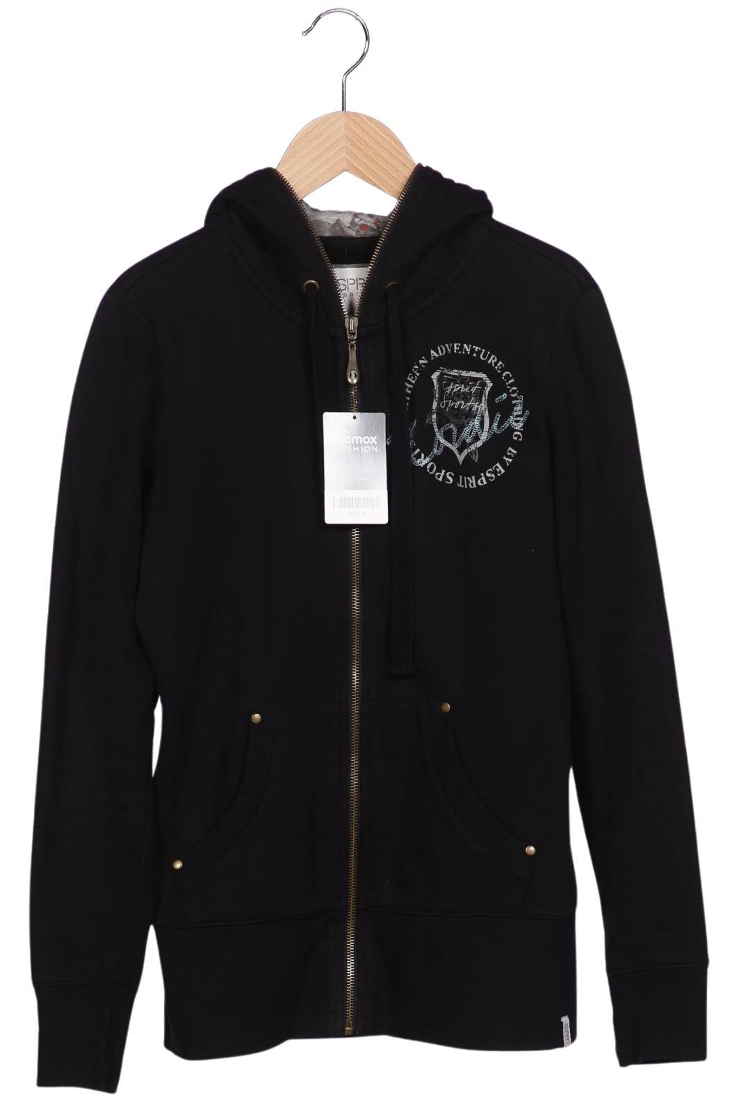 

Esprit Damen Kapuzenpullover, schwarz, Gr. 36