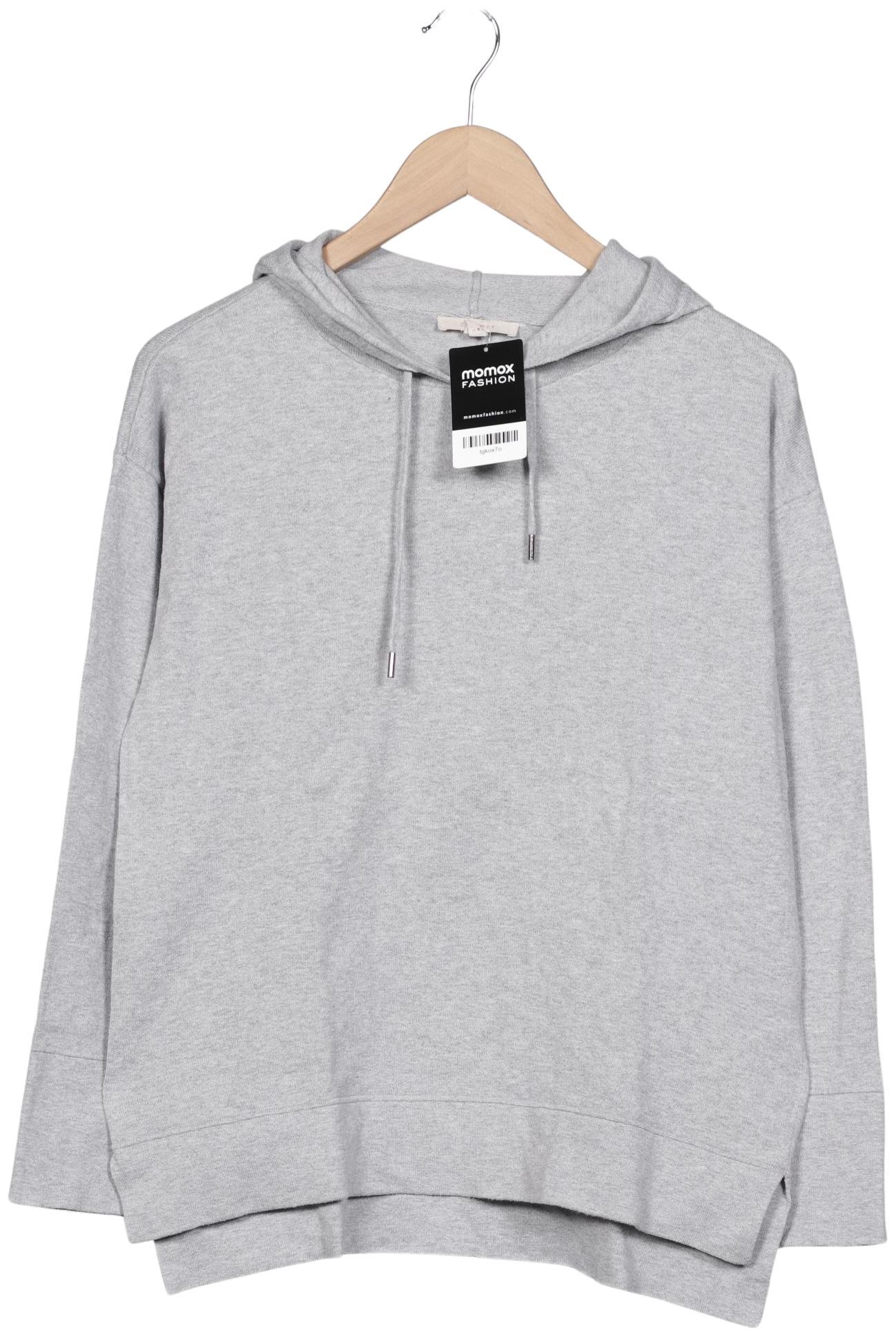 

Esprit Damen Kapuzenpullover, grau, Gr. 38