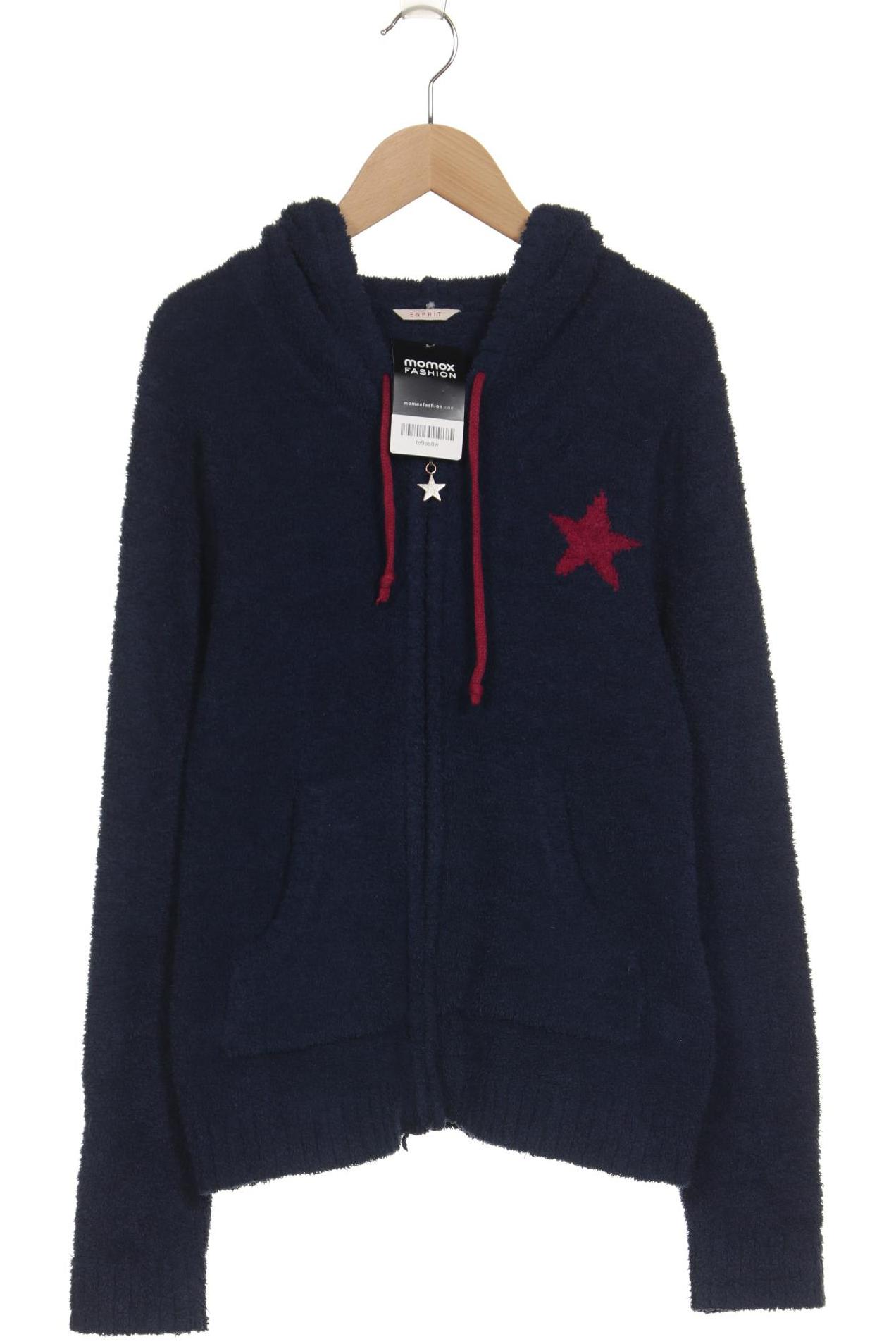 

Esprit Damen Kapuzenpullover, marineblau, Gr. 36