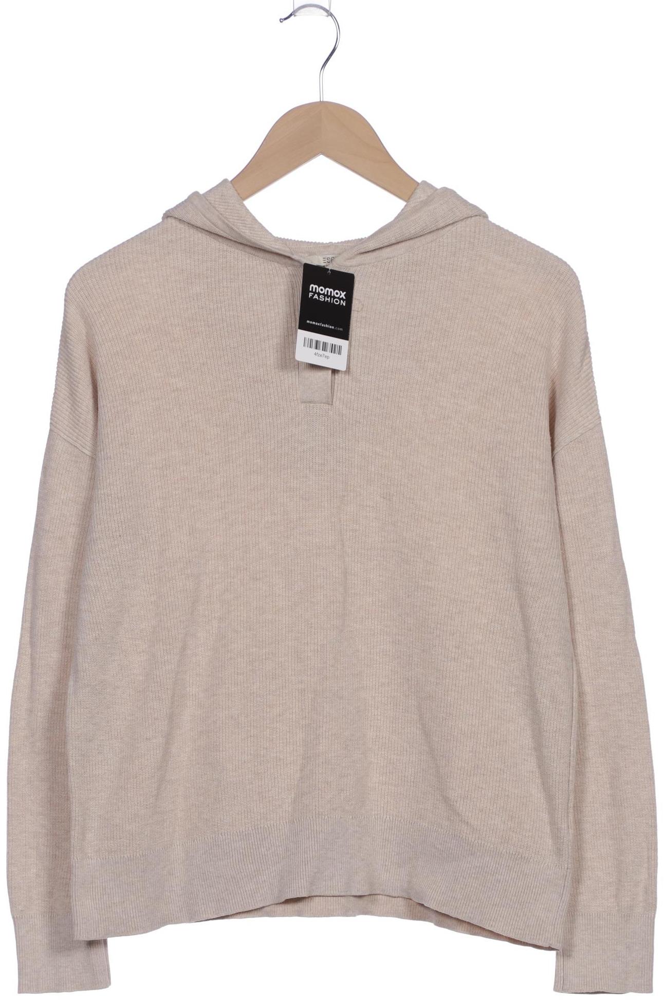 

Esprit Damen Kapuzenpullover, beige, Gr. 36