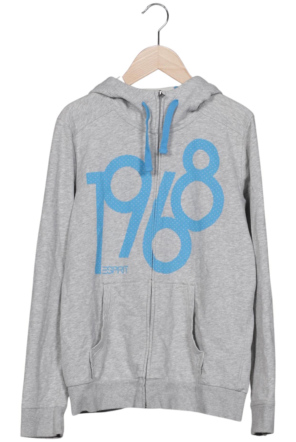 

Esprit Damen Kapuzenpullover, grau, Gr. 38