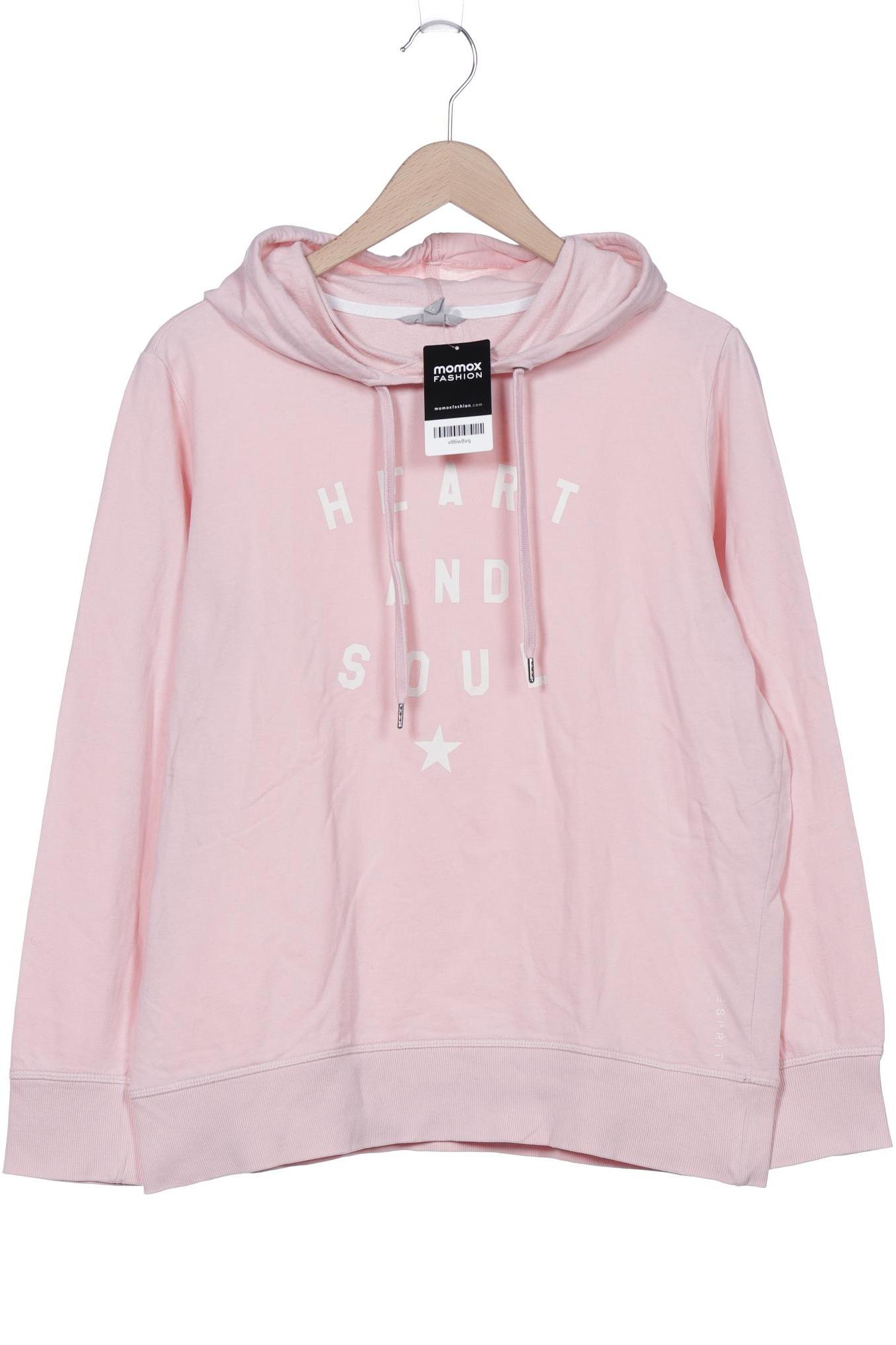 

Esprit Damen Kapuzenpullover, pink, Gr. 42