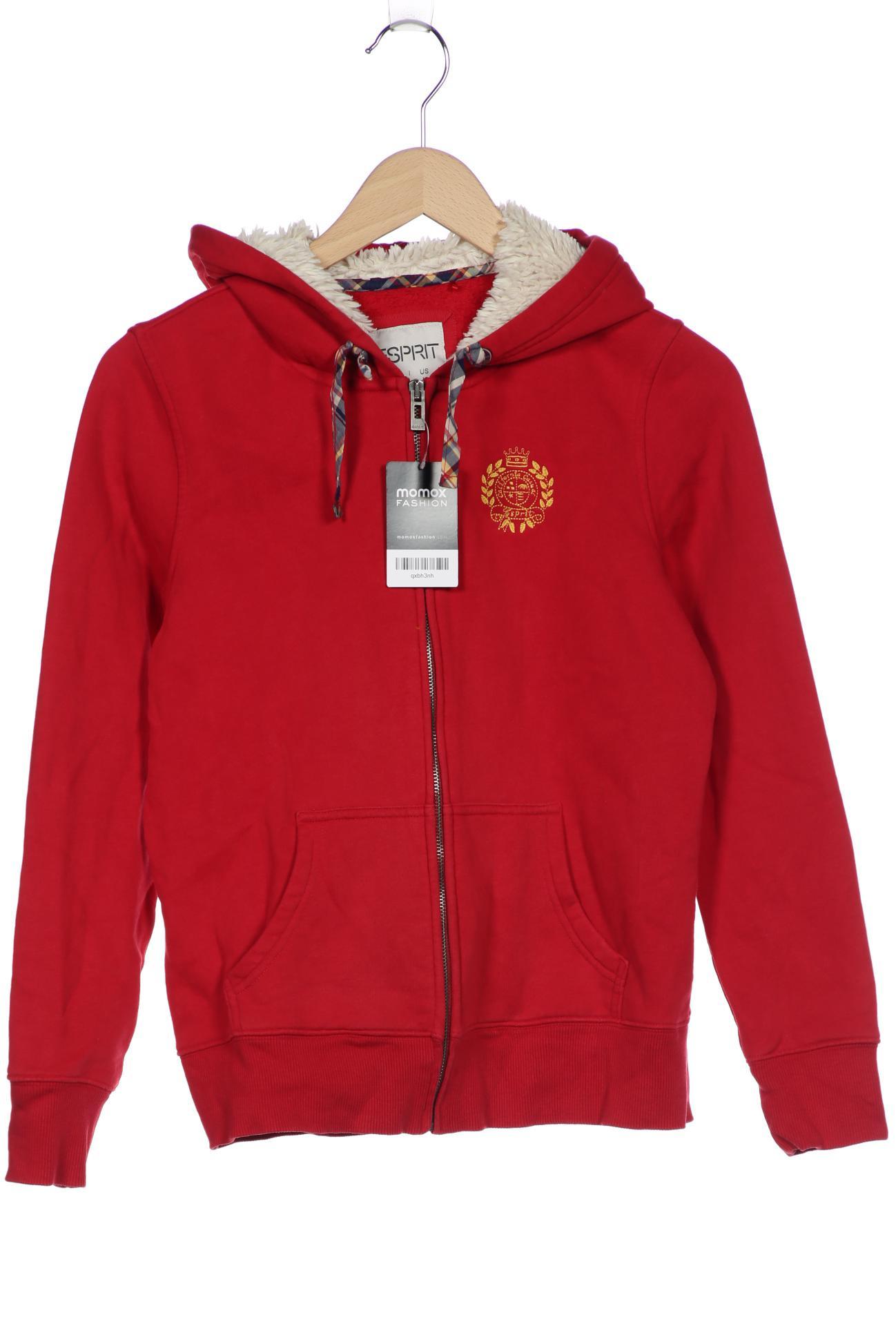 

Esprit Damen Kapuzenpullover, rot, Gr. 38