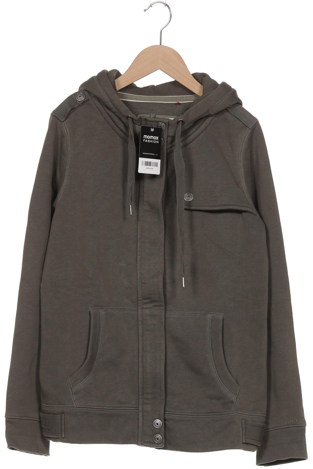

Esprit Damen Kapuzenpullover, grün, Gr. 44