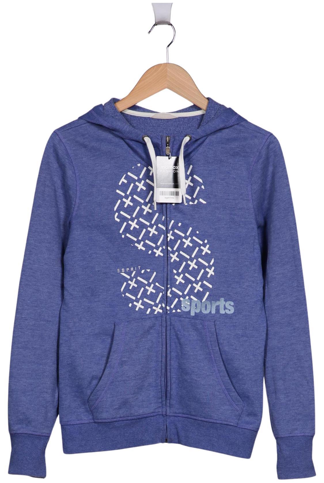 

Esprit Damen Kapuzenpullover, blau, Gr. 38