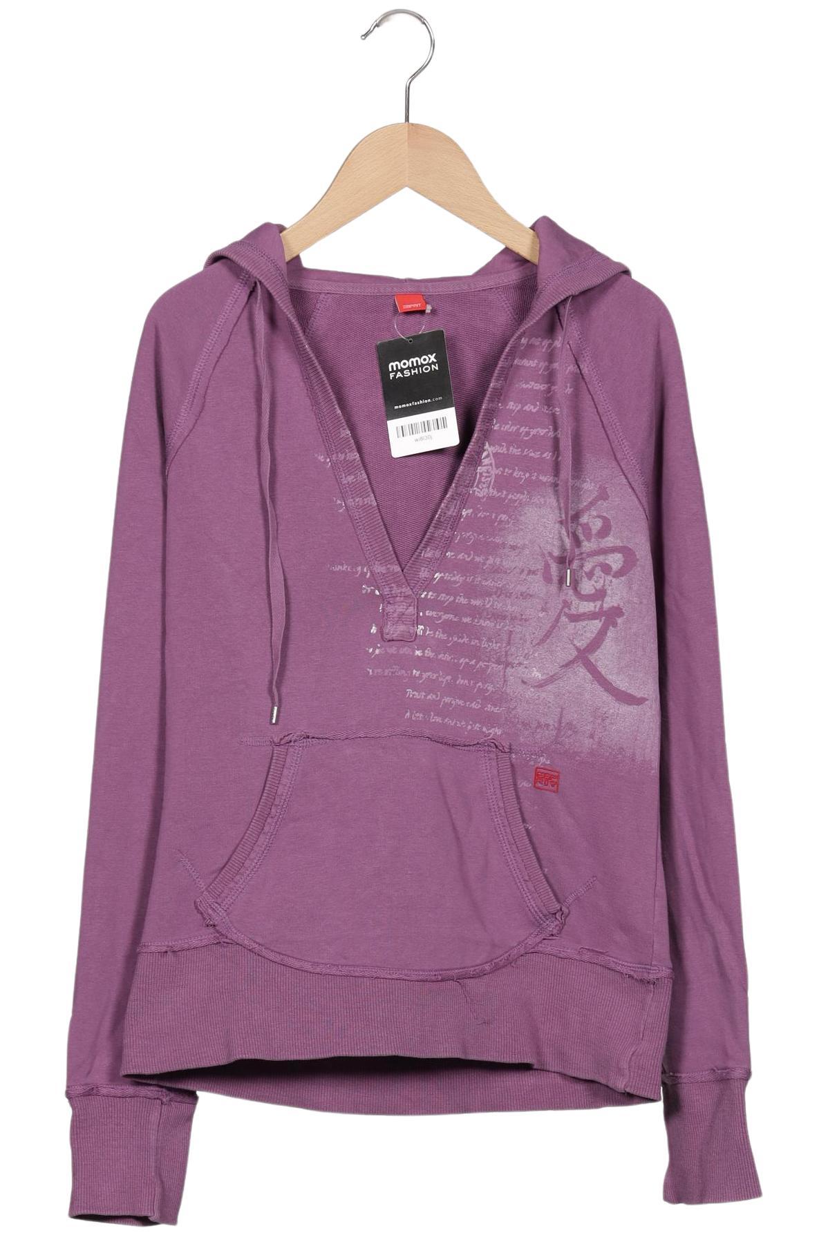 

Esprit Damen Kapuzenpullover, flieder, Gr. 36