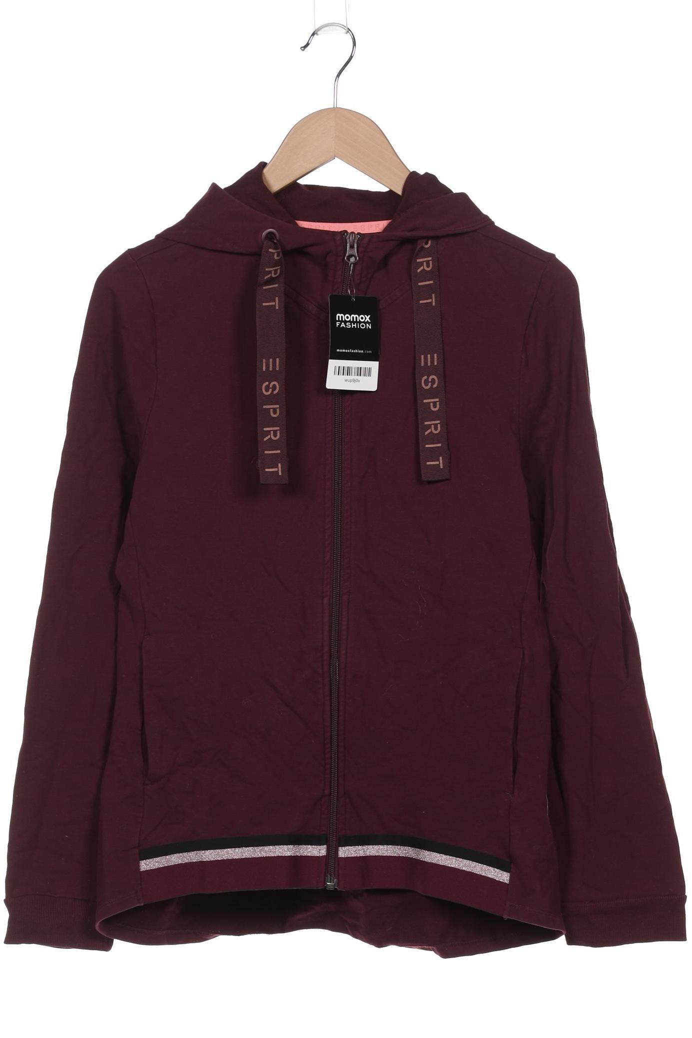 

Esprit Damen Kapuzenpullover, bordeaux, Gr. 42