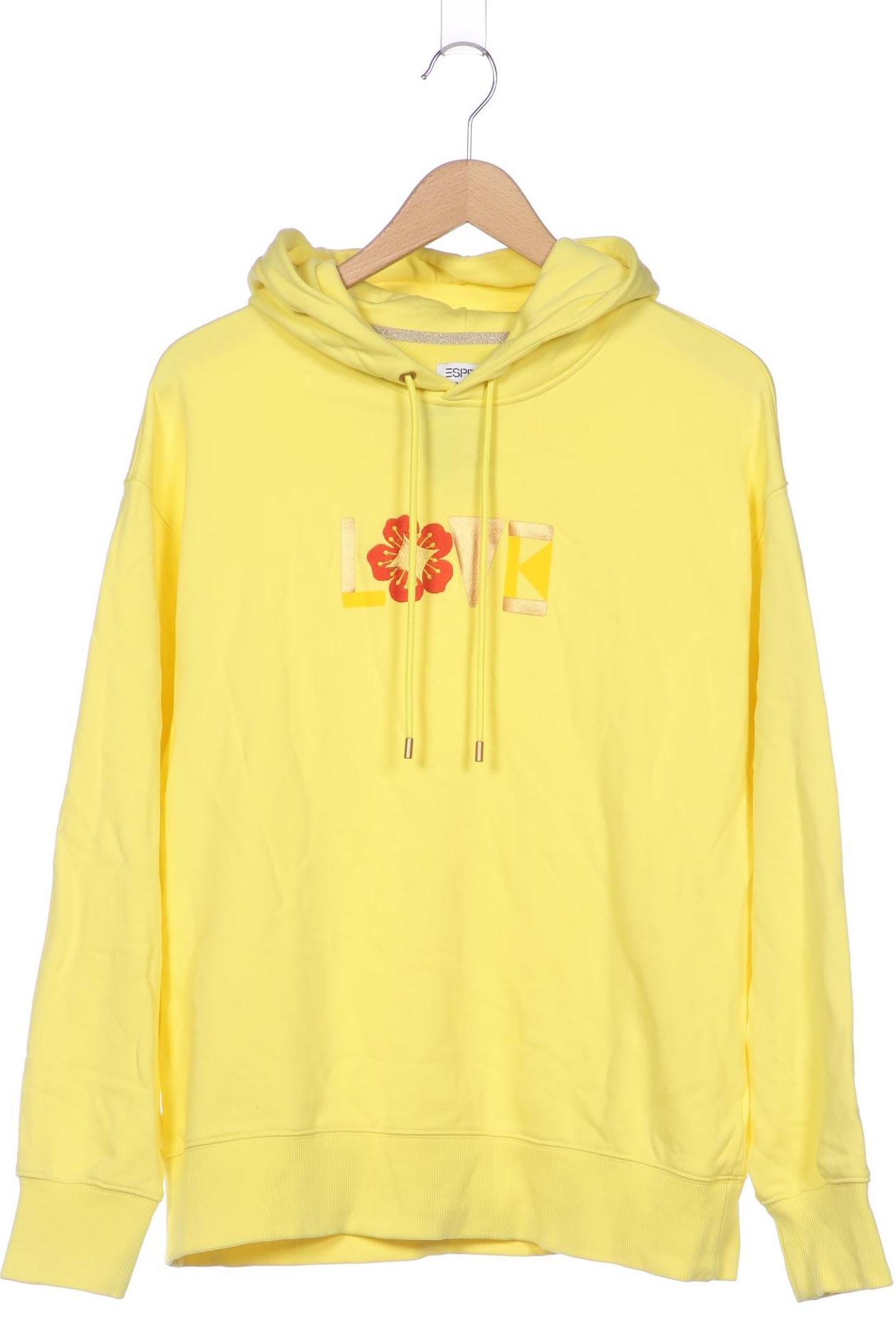 

Esprit Damen Kapuzenpullover, gelb, Gr. 42