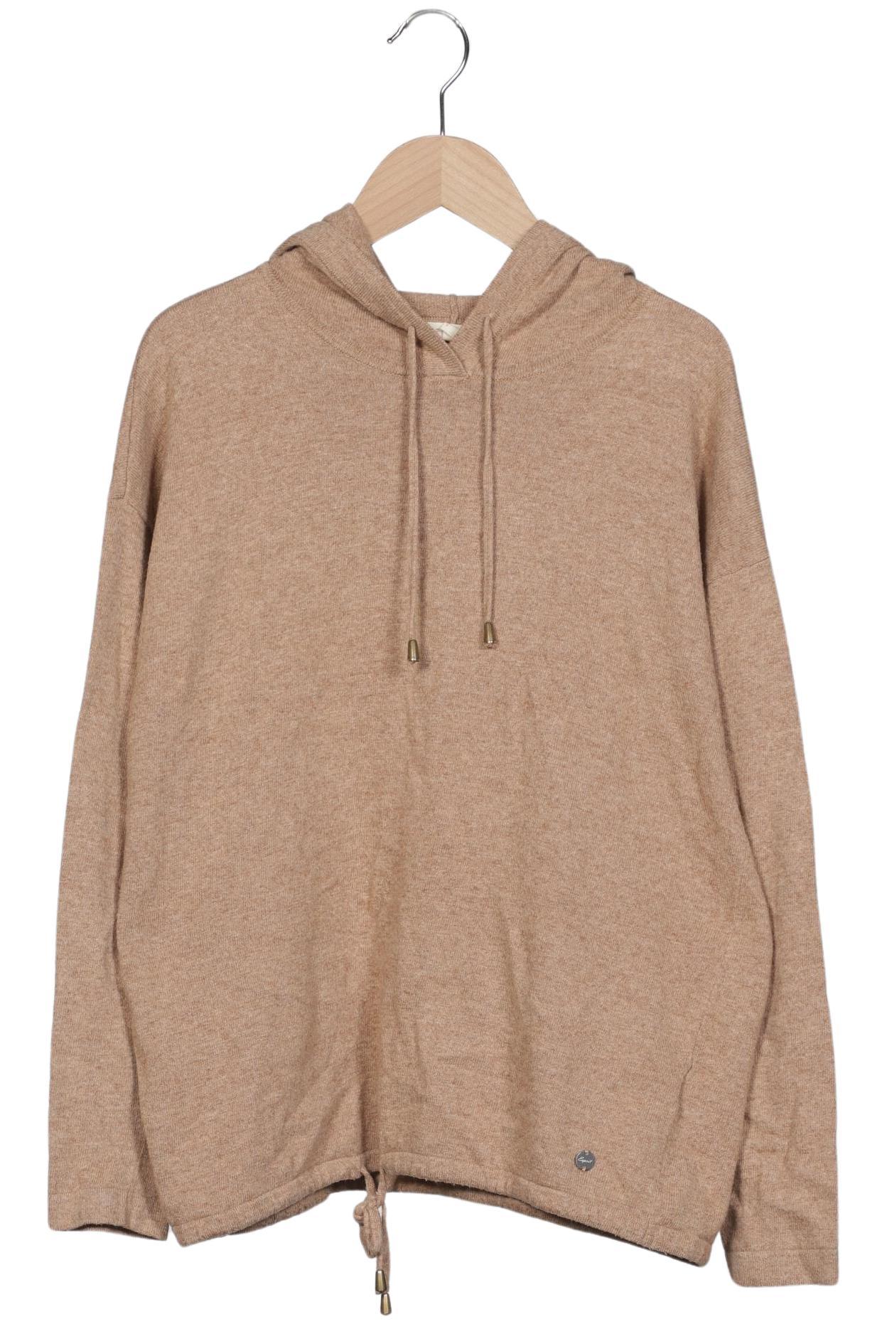 

Esprit Damen Kapuzenpullover, beige, Gr. 38