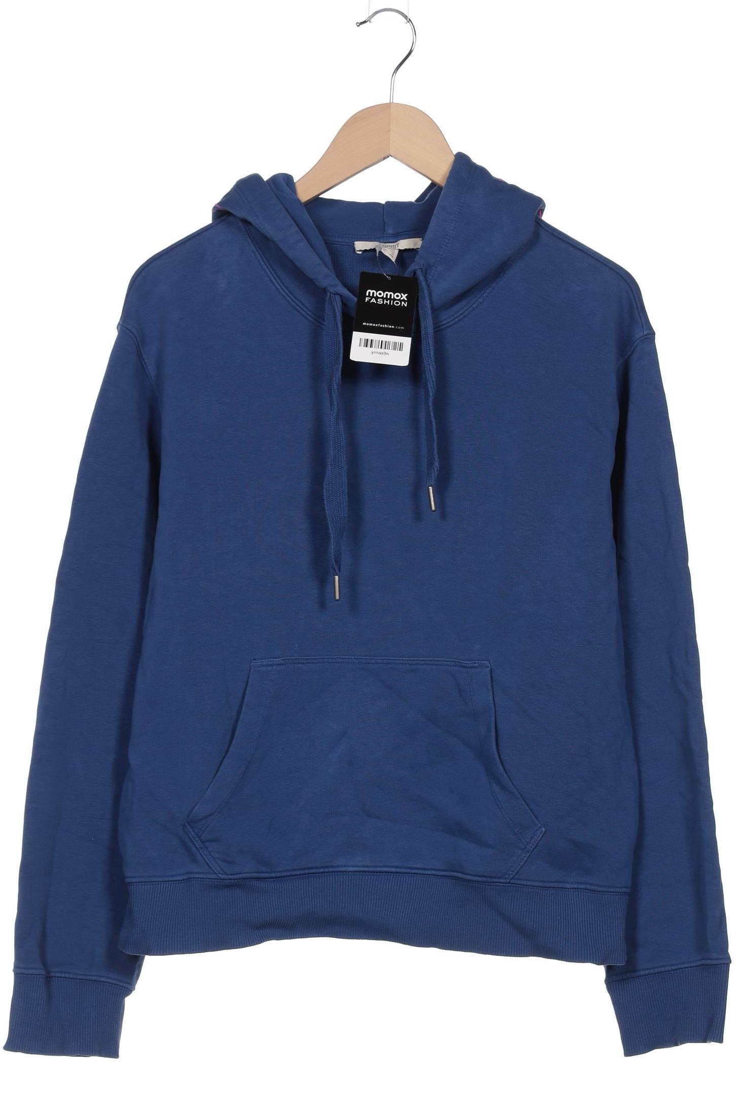 

Esprit Damen Kapuzenpullover, blau, Gr. 44