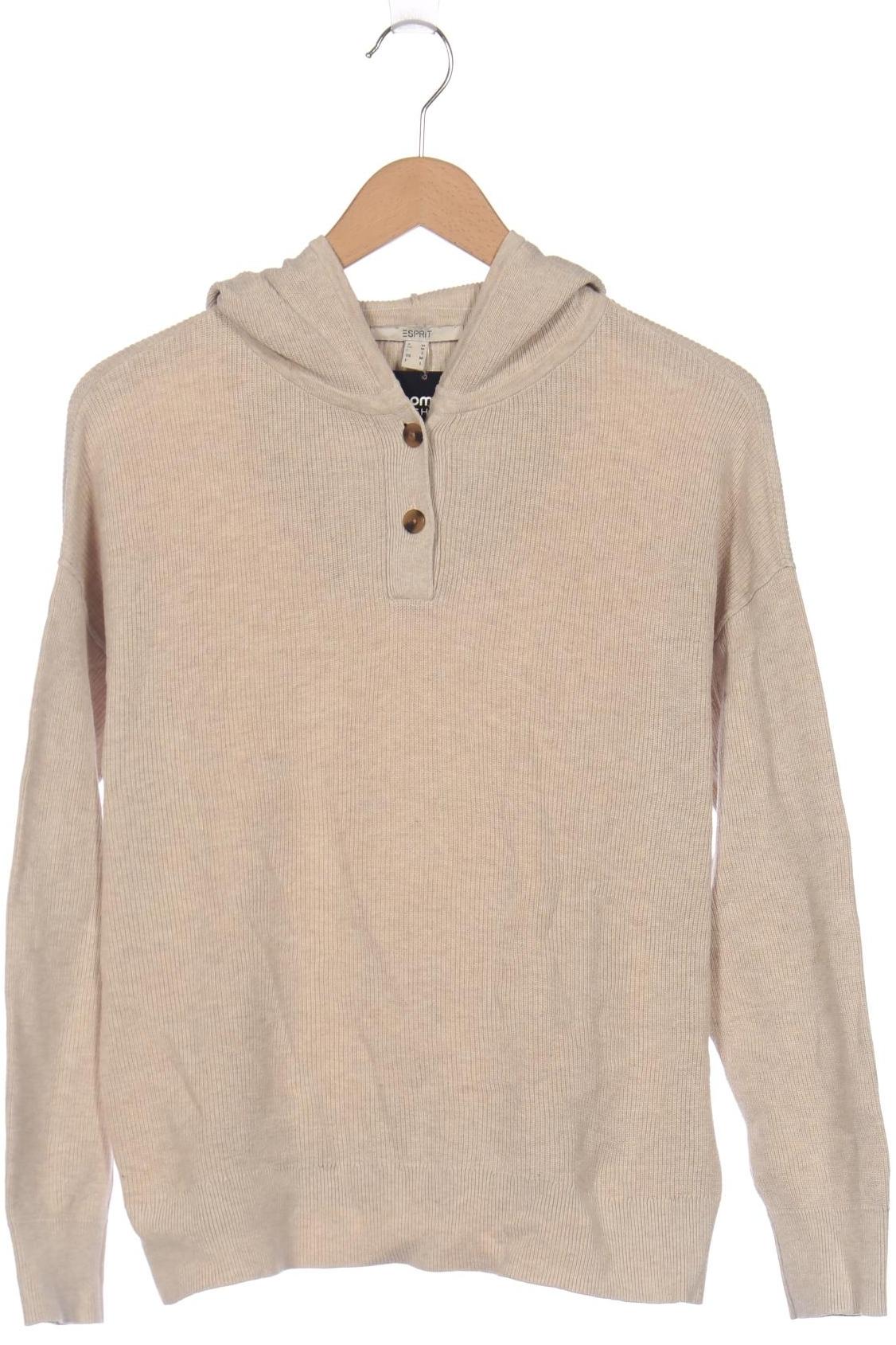 

Esprit Damen Kapuzenpullover, beige, Gr. 38