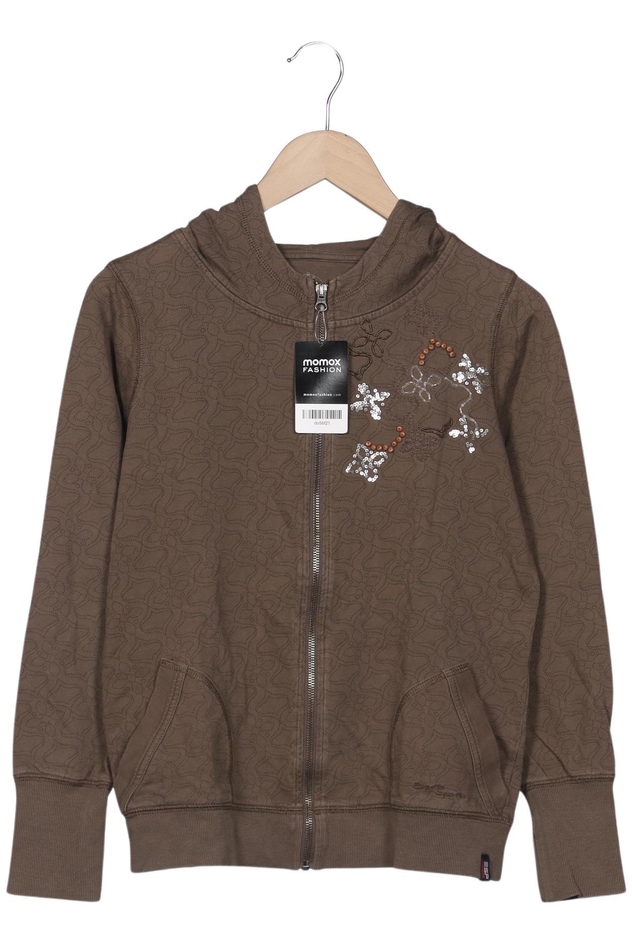 

Esprit Damen Kapuzenpullover, braun, Gr. 38