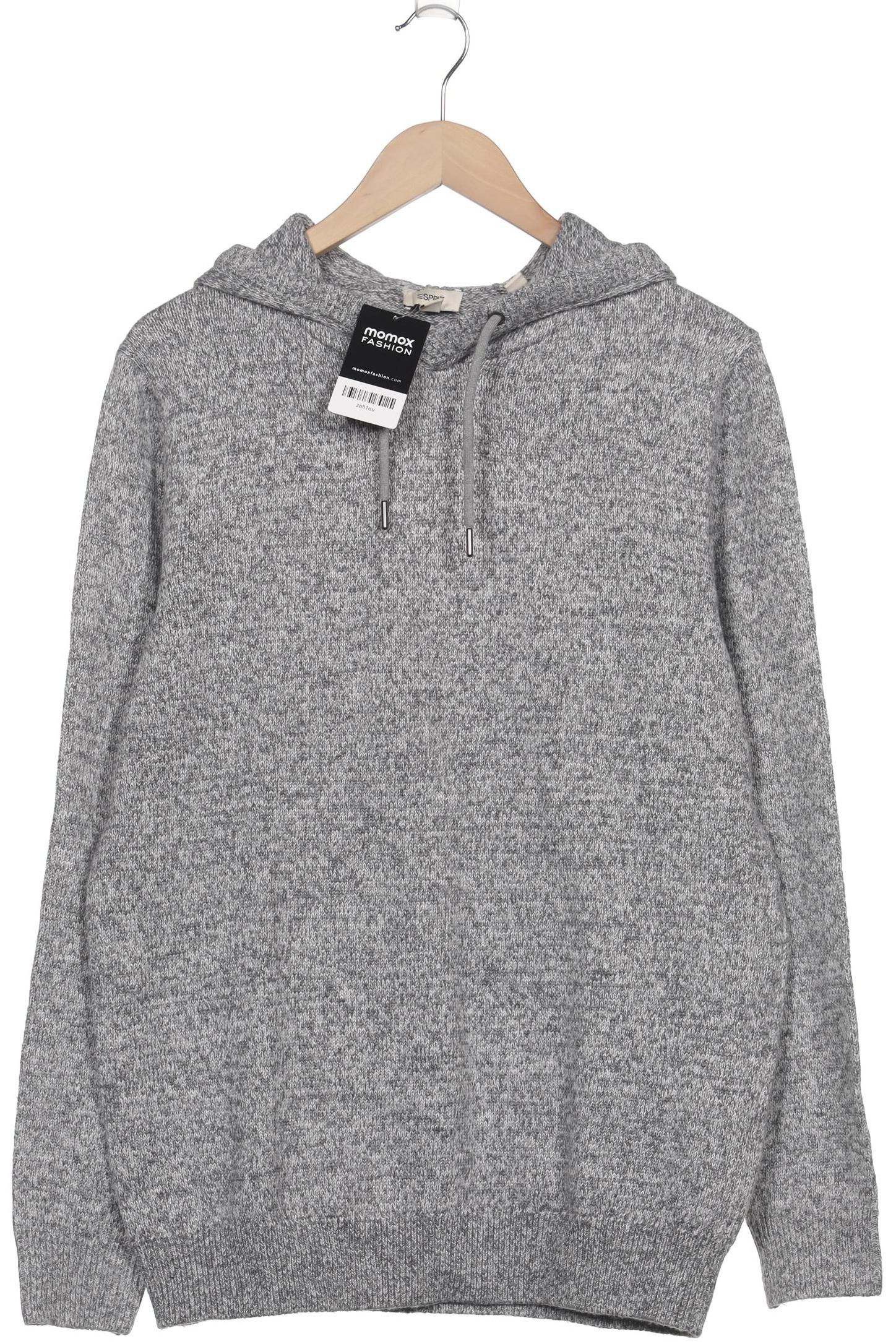 

Esprit Damen Kapuzenpullover, grau, Gr. 42