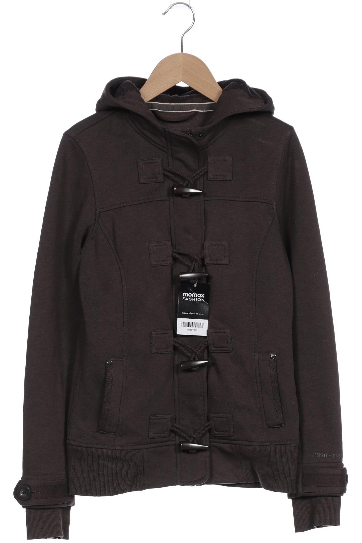 

Esprit Damen Kapuzenpullover, braun, Gr. 34