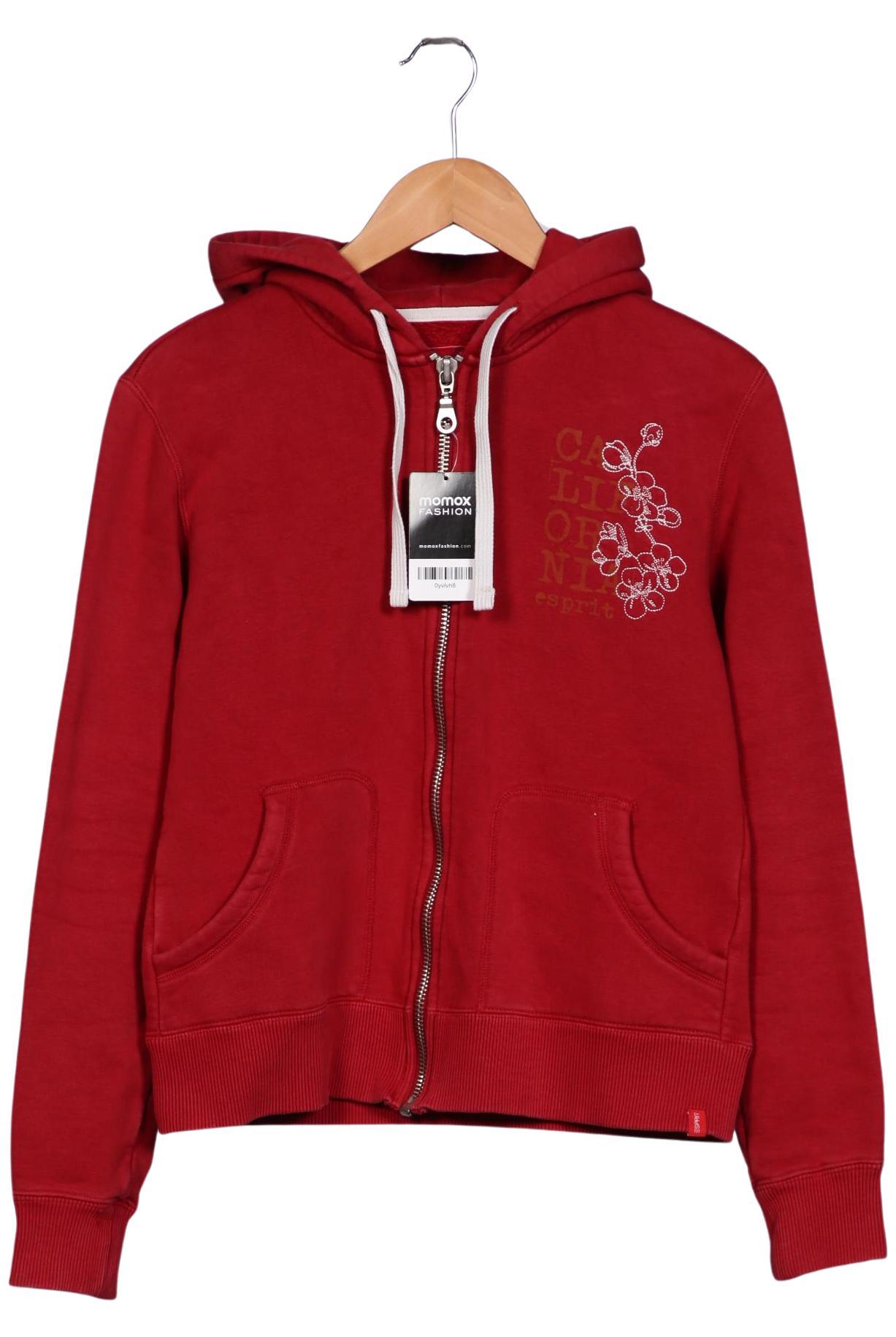 

Esprit Damen Kapuzenpullover, rot, Gr. 38