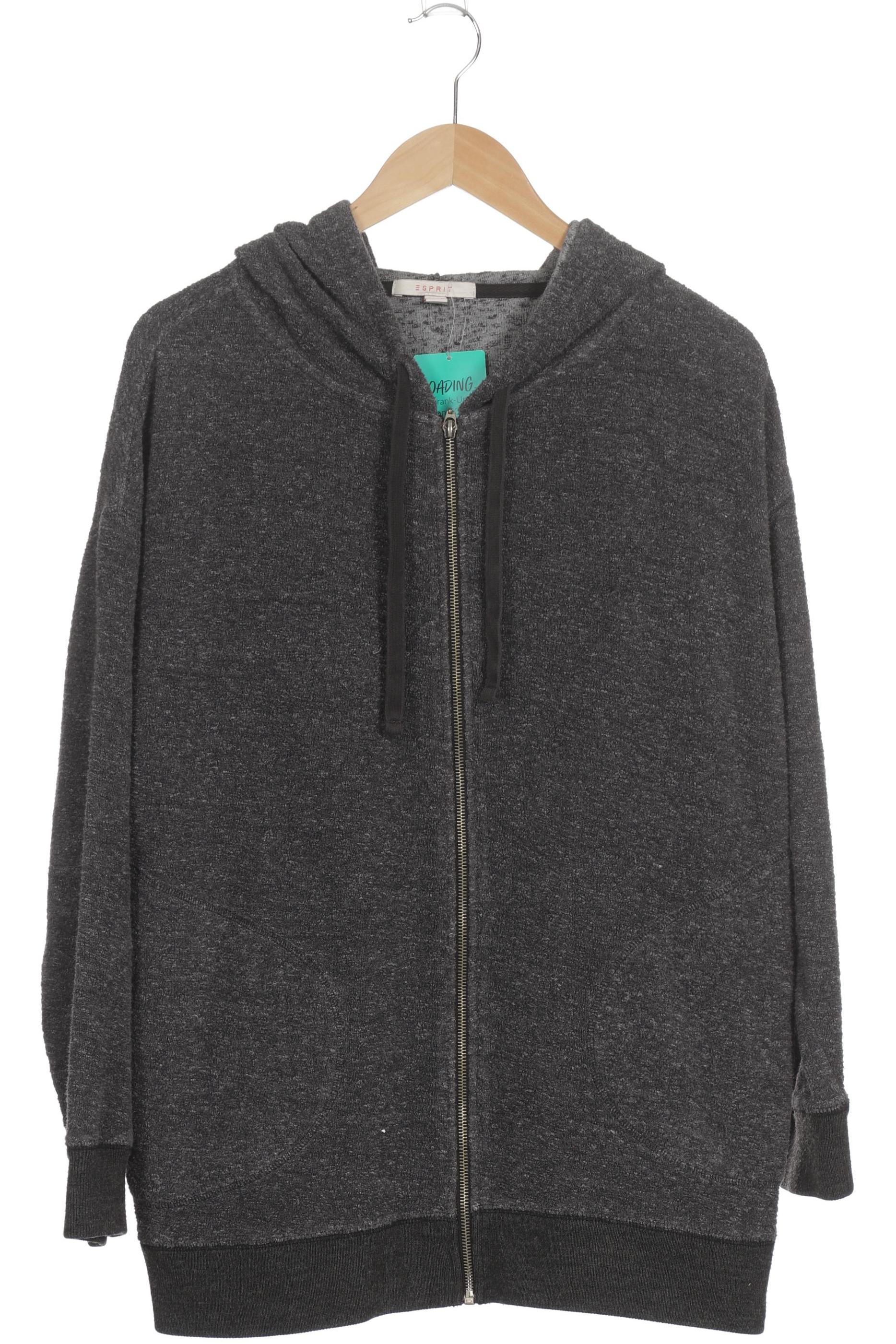 

Esprit Damen Kapuzenpullover, grau, Gr. 42