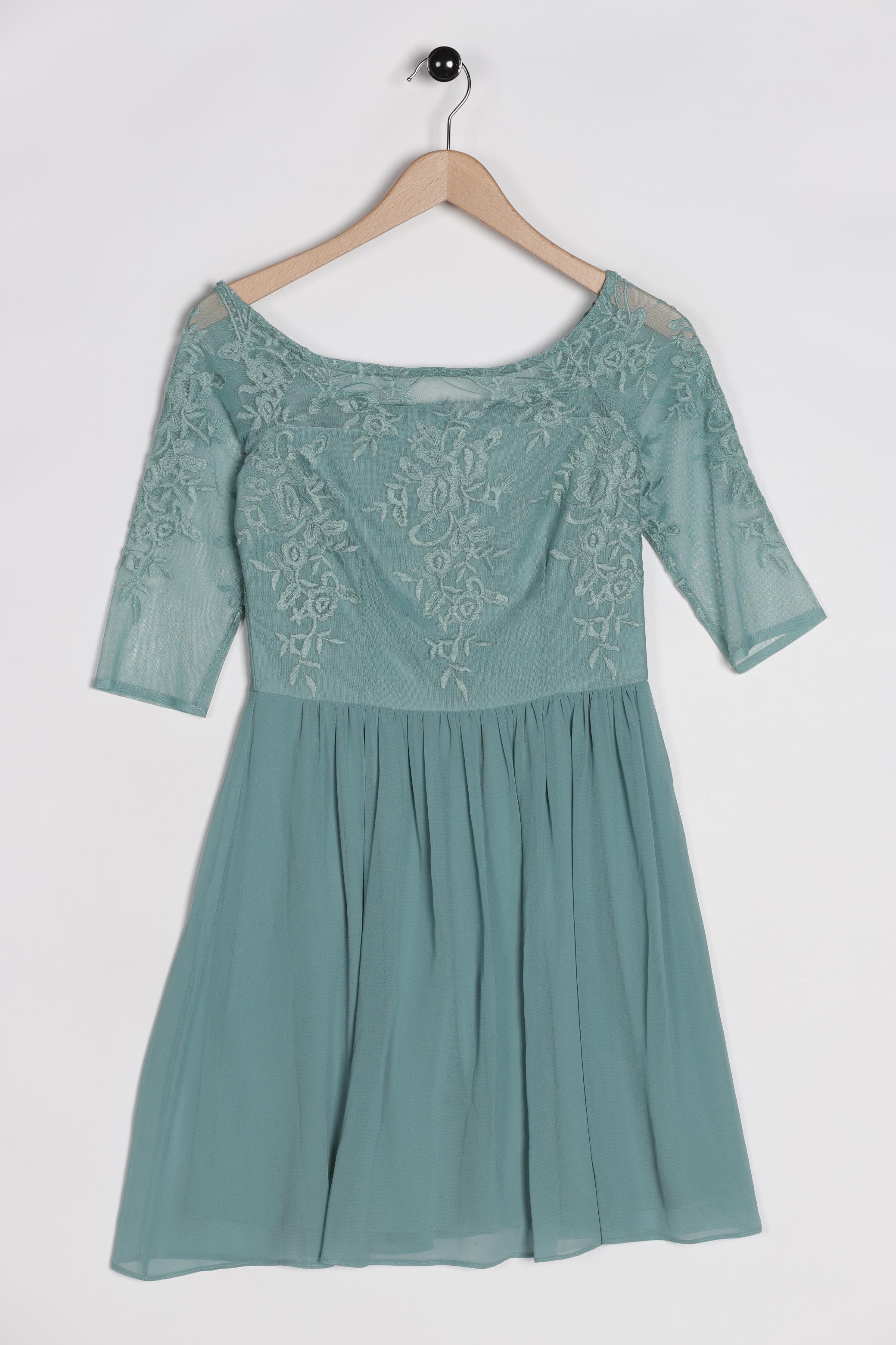 

Esprit Damen Kleid, türkis, Gr. 36