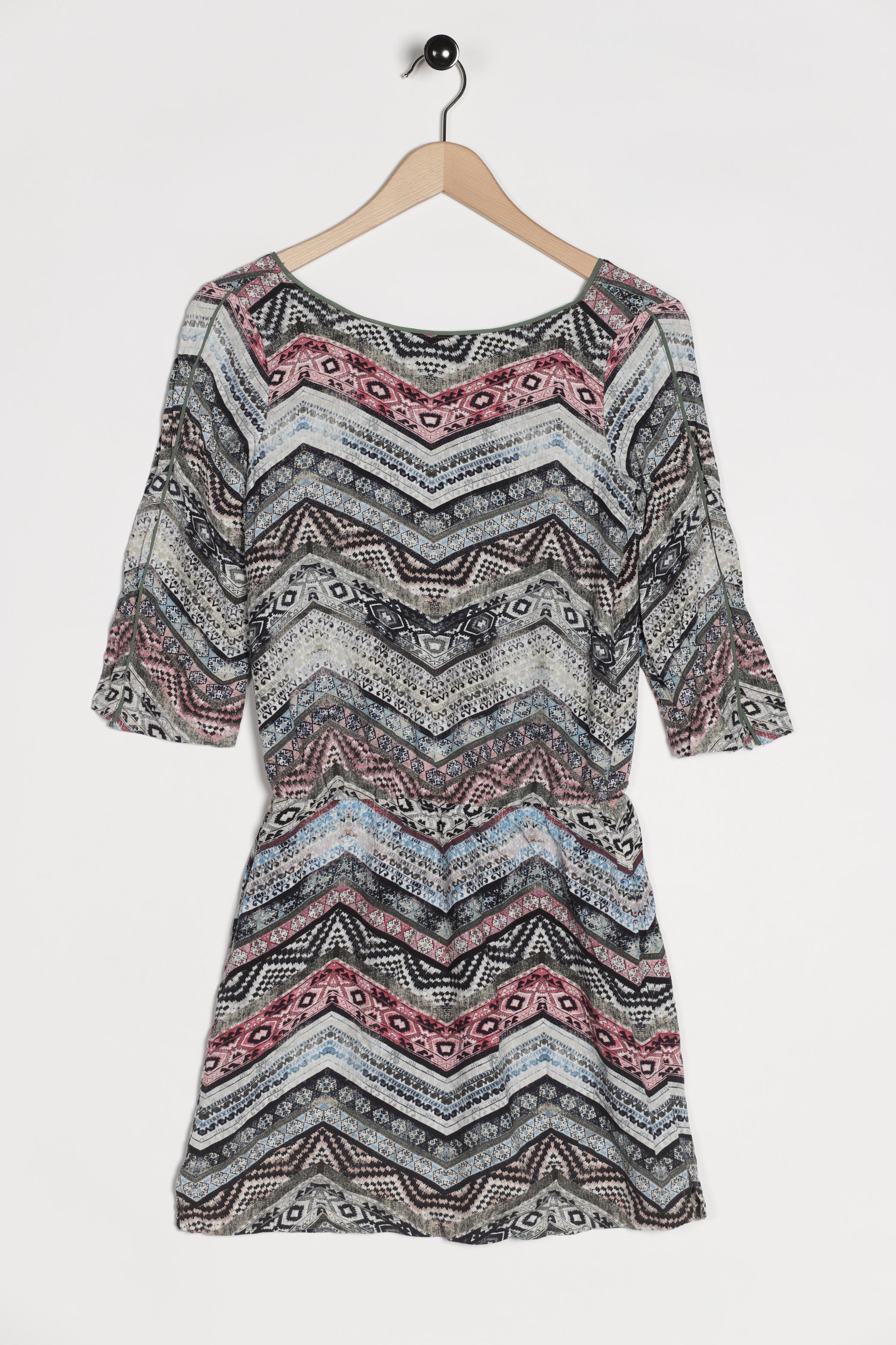 

Esprit Damen Kleid, mehrfarbig, Gr. 32
