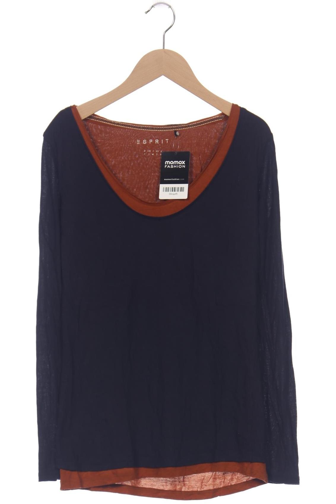 

Esprit Damen Langarmshirt, marineblau, Gr. 36