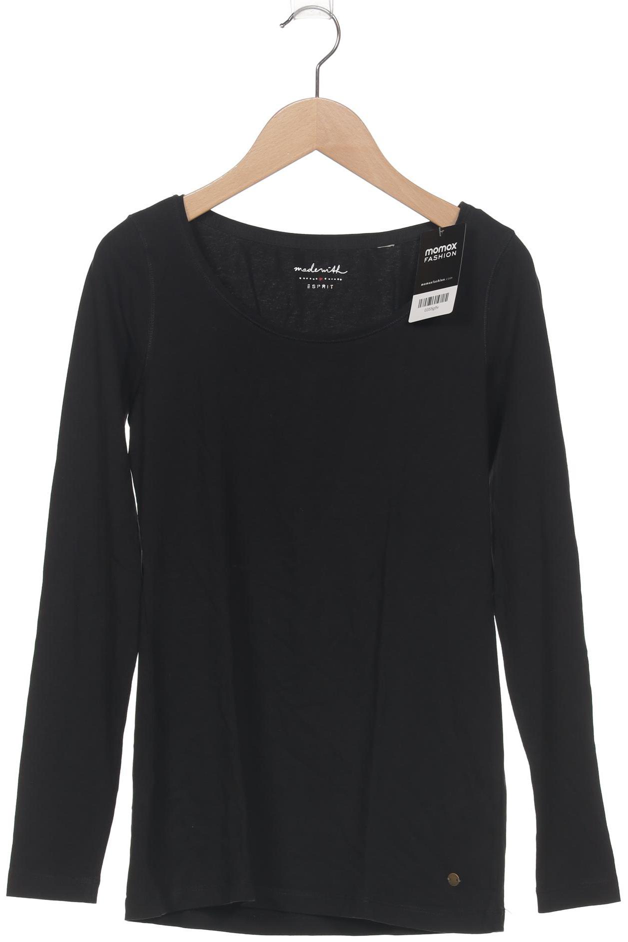 

Esprit Damen Langarmshirt, schwarz, Gr. 36