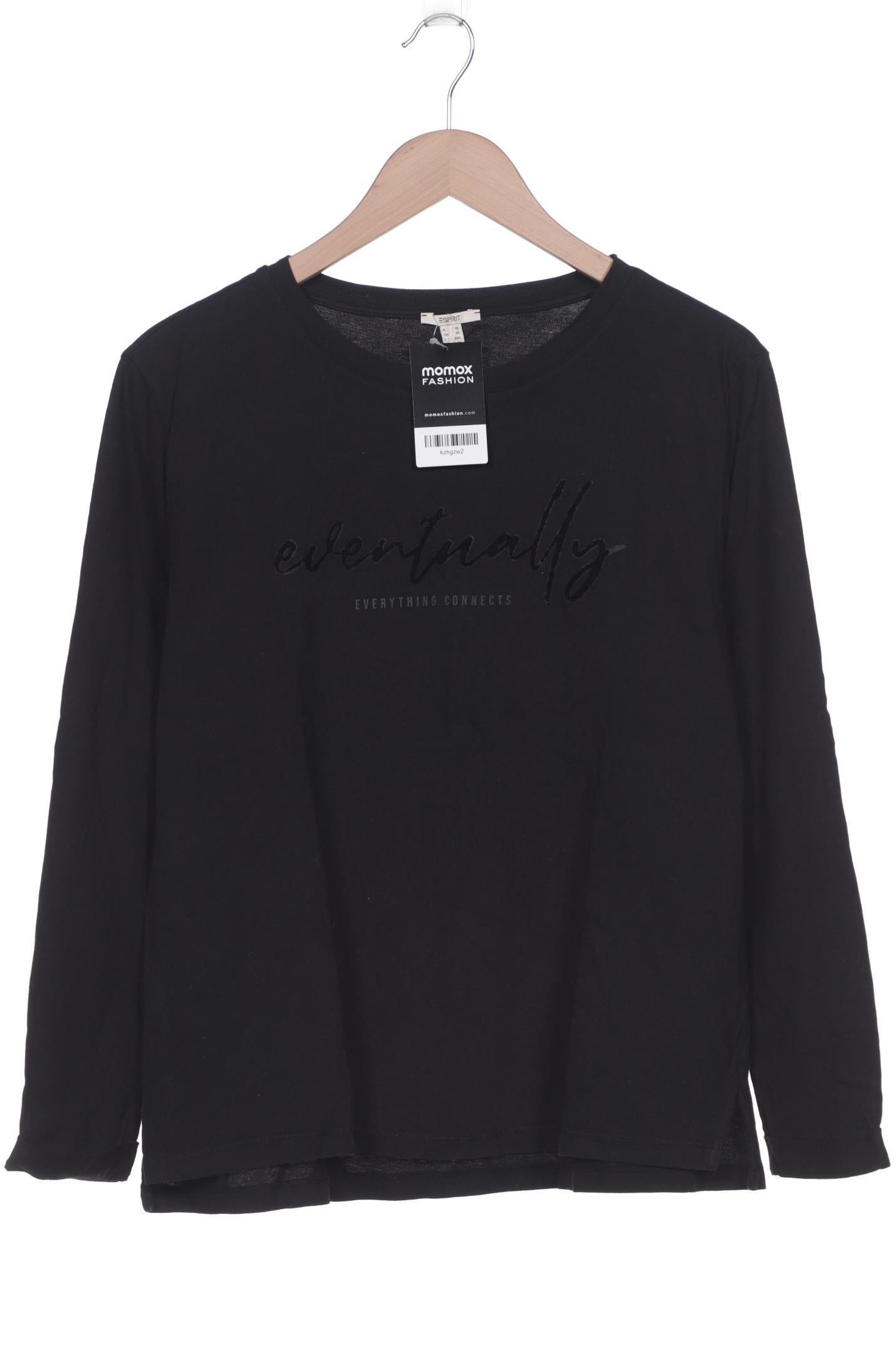 

Esprit Damen Langarmshirt, schwarz, Gr. 44