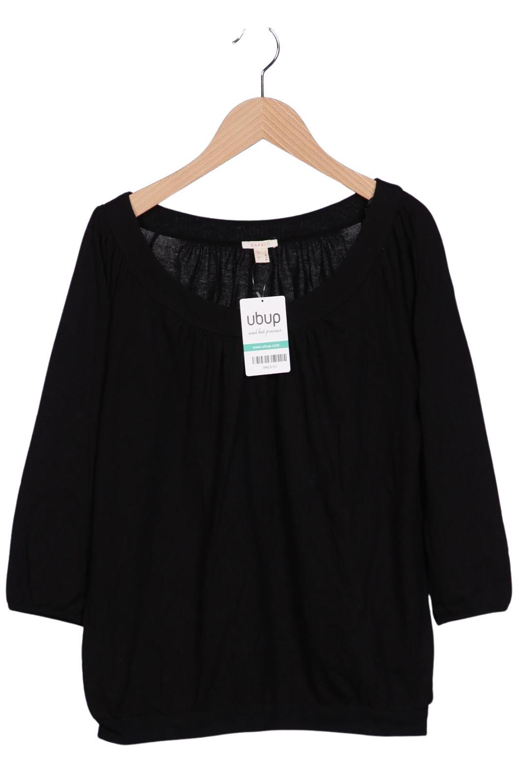 

Esprit Damen Langarmshirt, schwarz, Gr. 36