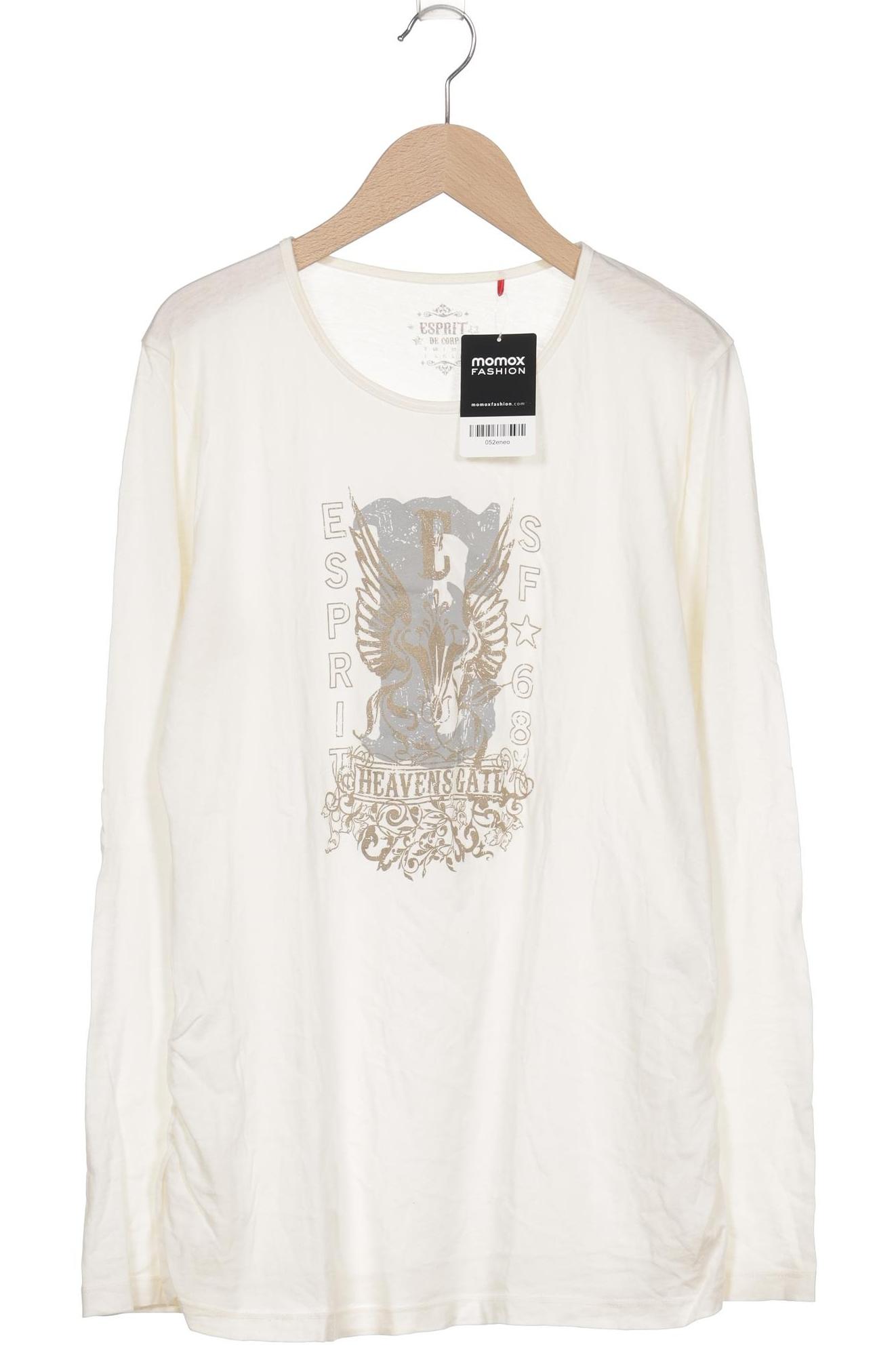 

Esprit Damen Langarmshirt, cremeweiß, Gr. 42