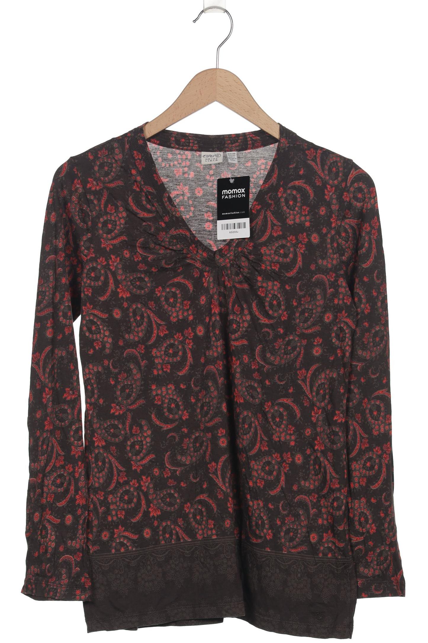

Esprit Damen Langarmshirt, braun, Gr. 42