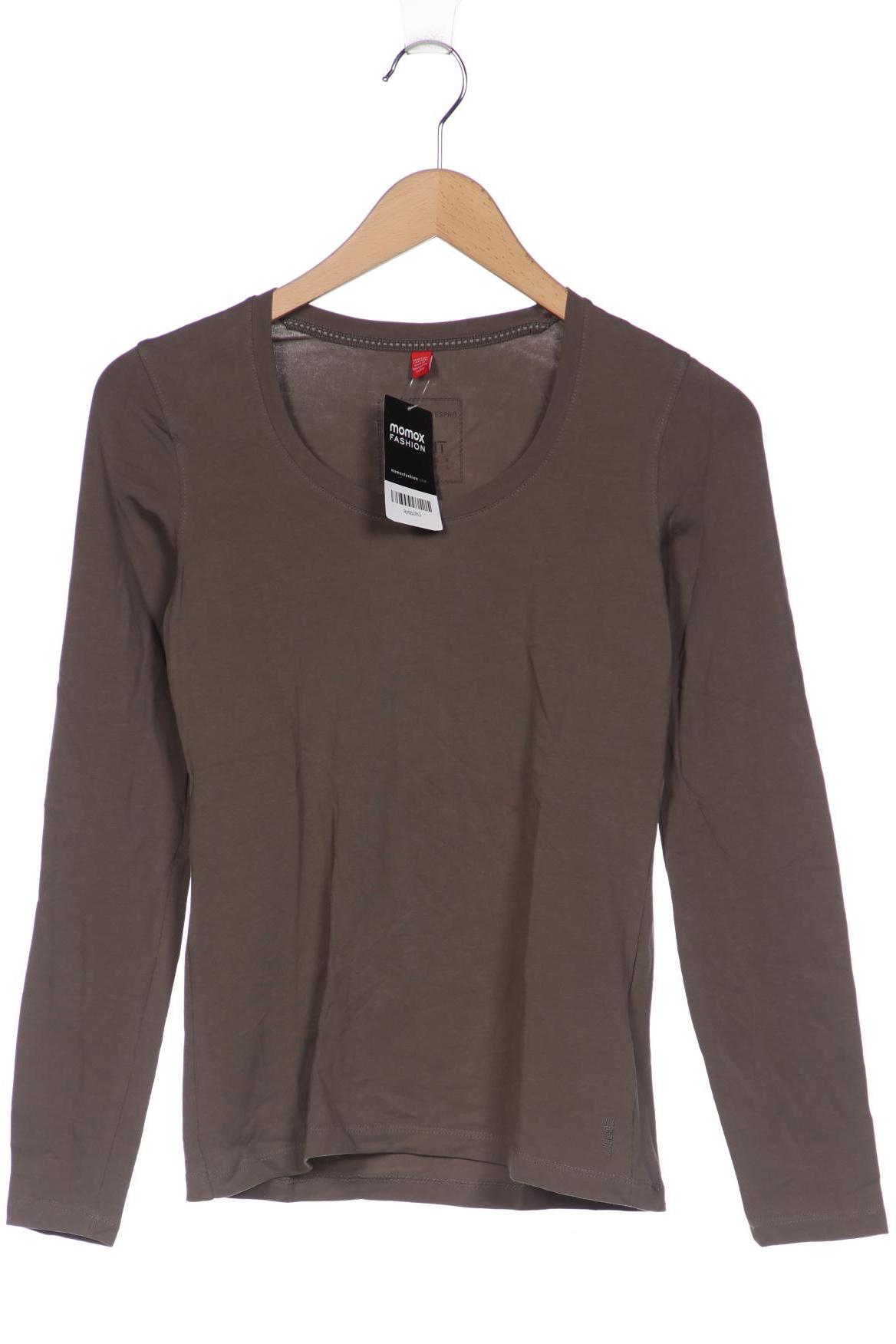 

Esprit Damen Langarmshirt, braun, Gr. 38