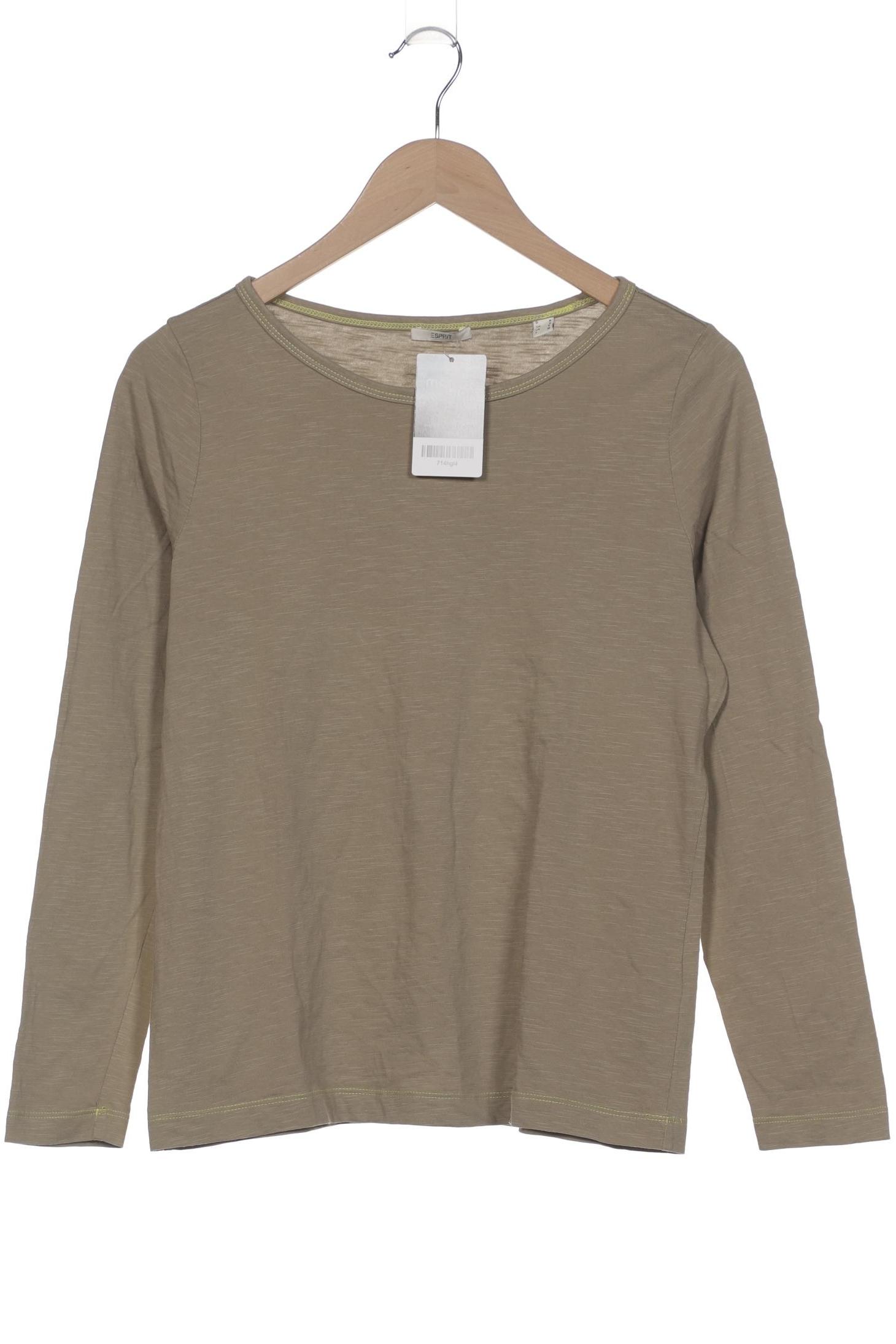 

Esprit Damen Langarmshirt, hellgrün, Gr. 36