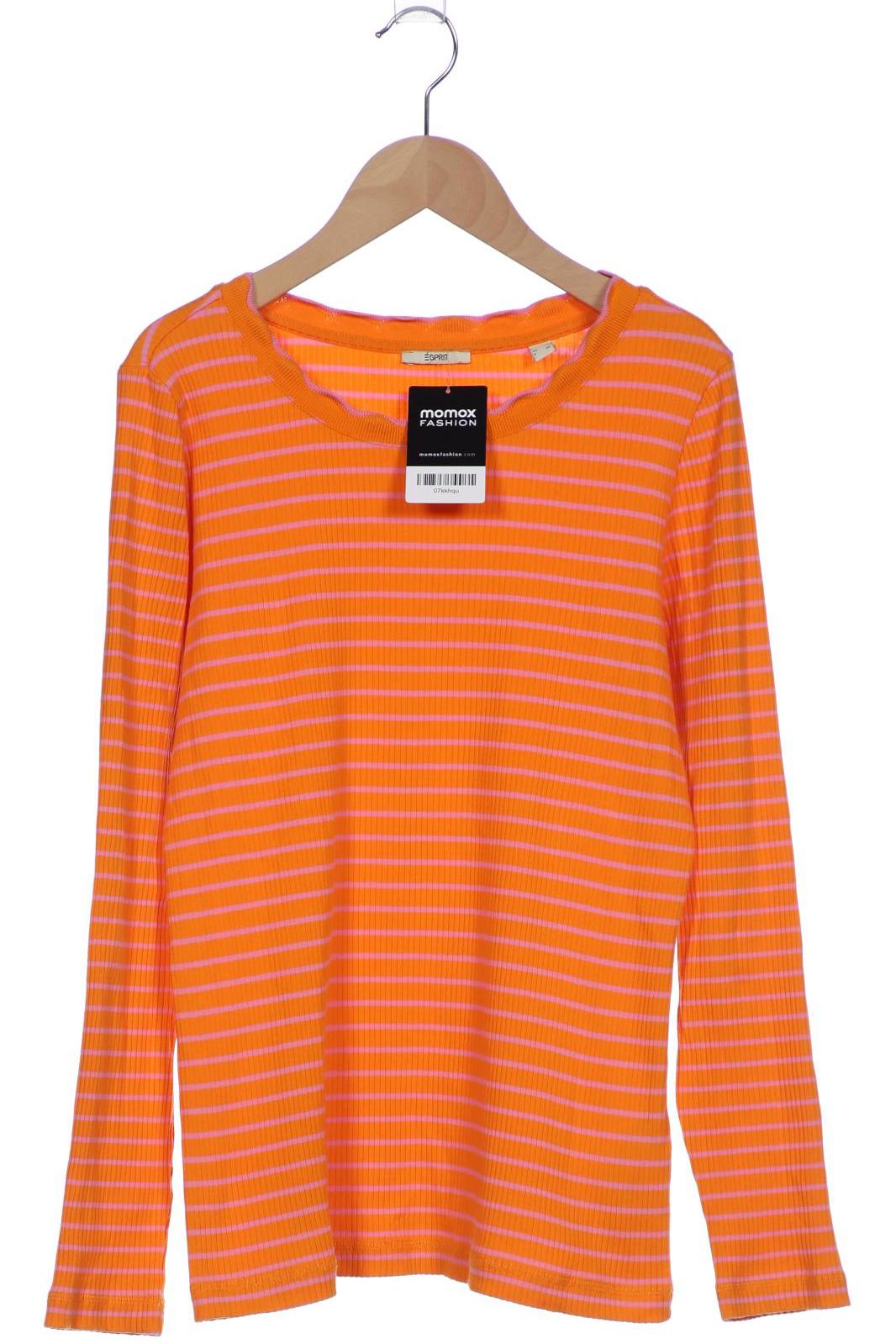 

Esprit Damen Langarmshirt, orange, Gr. 42